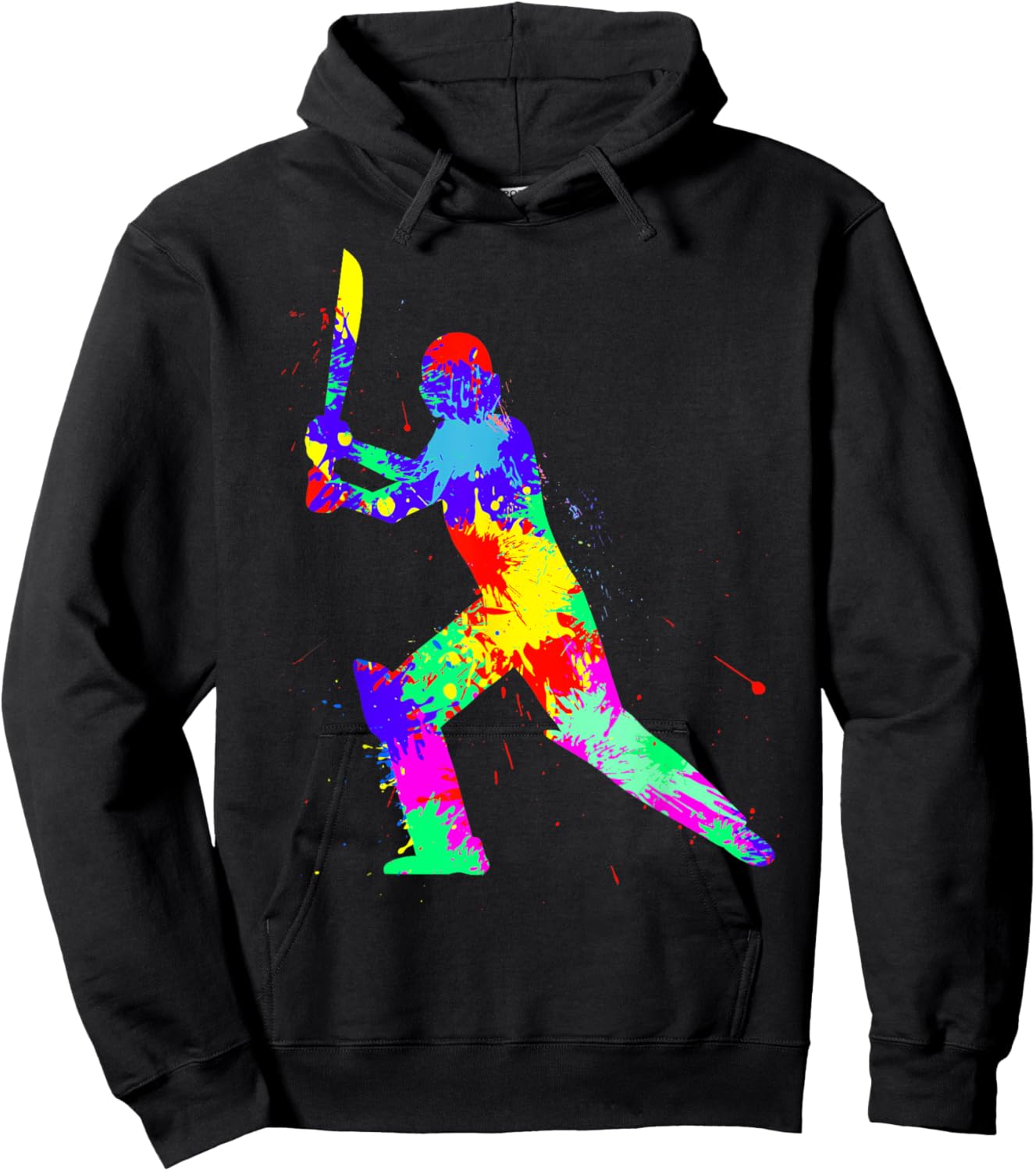 Cricket Men Kids Boys Youth Hoodie - Hoodie | Black