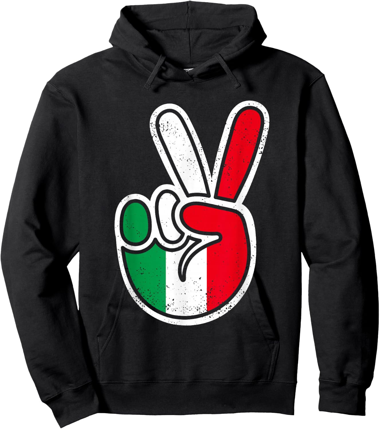 Kids 2nd Birthday Boy 2 Italy Flag Italian Birthday Toddler Hoodie - Hoodie | Black
