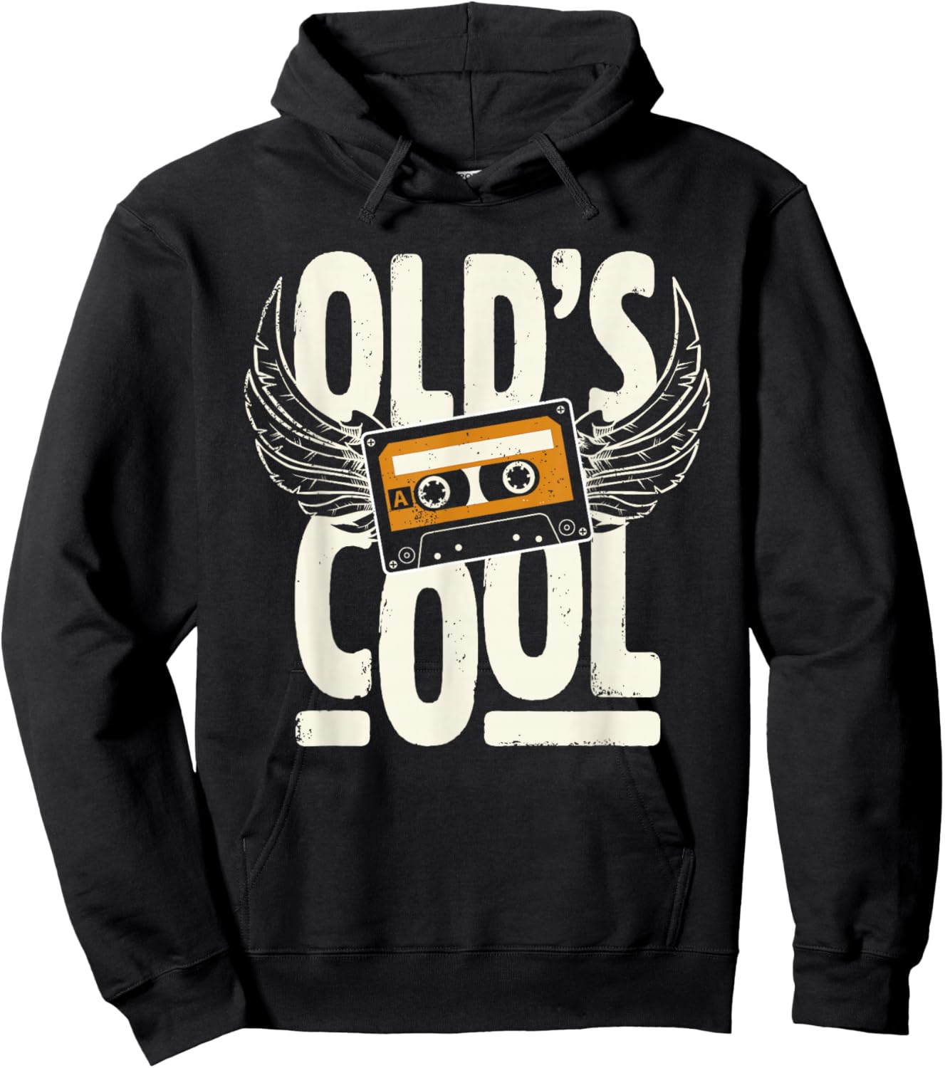 Old's Cool Old School Hoodie - Hoodie | Black