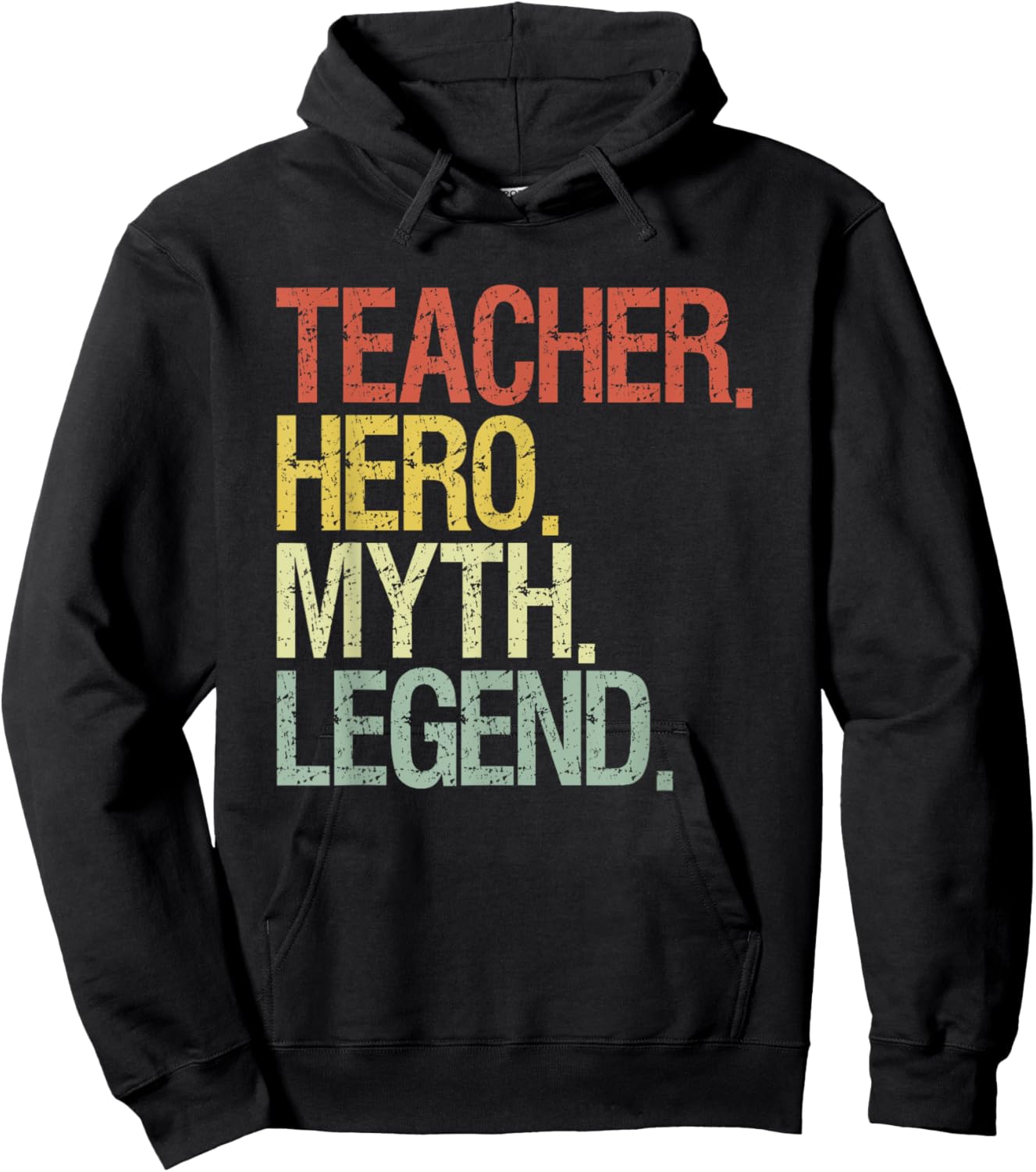 Teacher hero myth legend Women Hoodie - Hoodie | Black