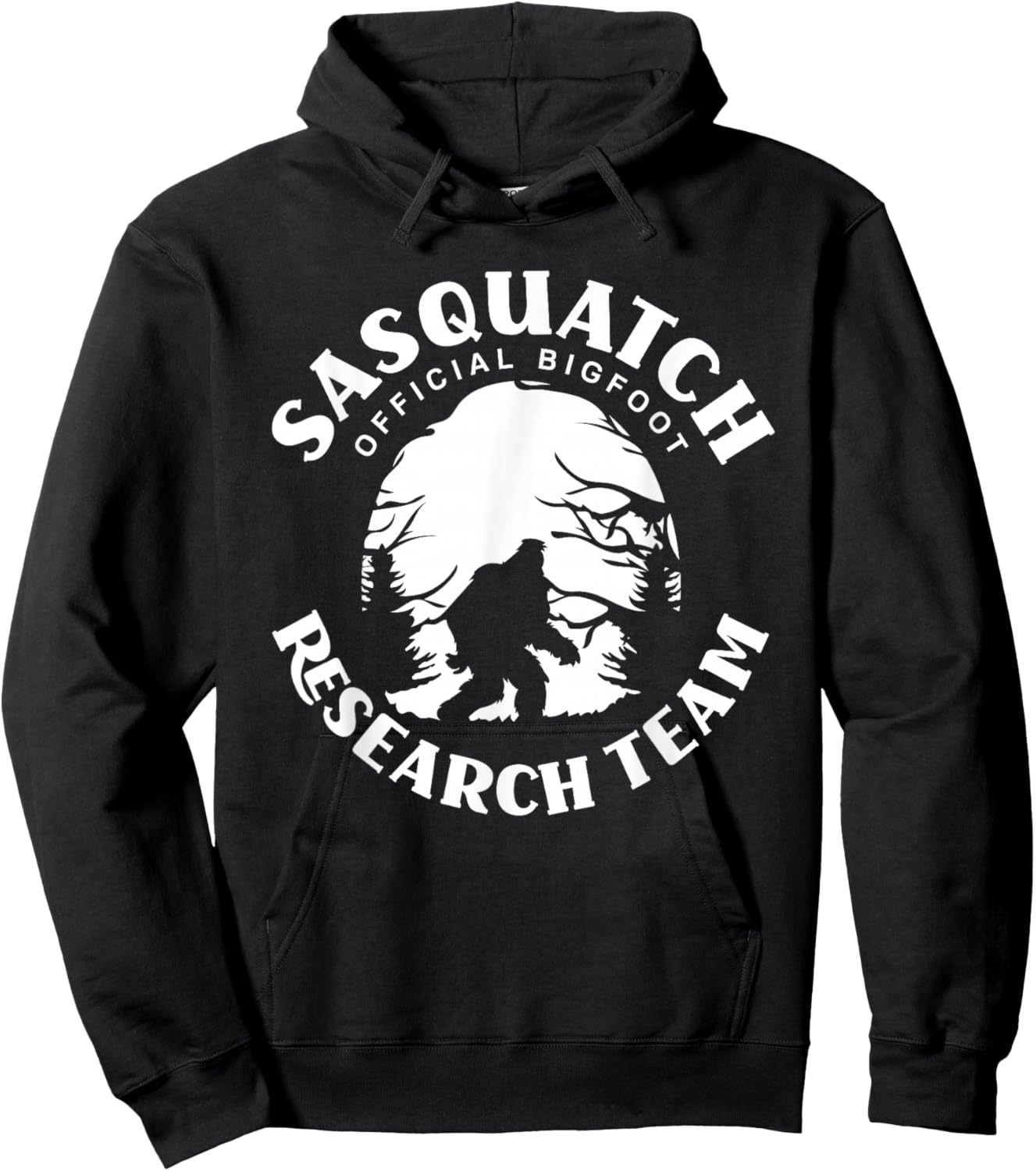 Finding Sasquatch Bigfoot Research Team Funny Bigfoot Hoodie - Hoodie | Black