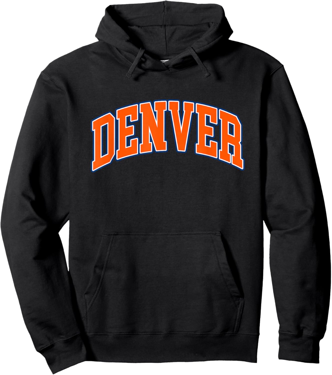 Denver - Throwback Design - Classic Hoodie - Hoodie | Black
