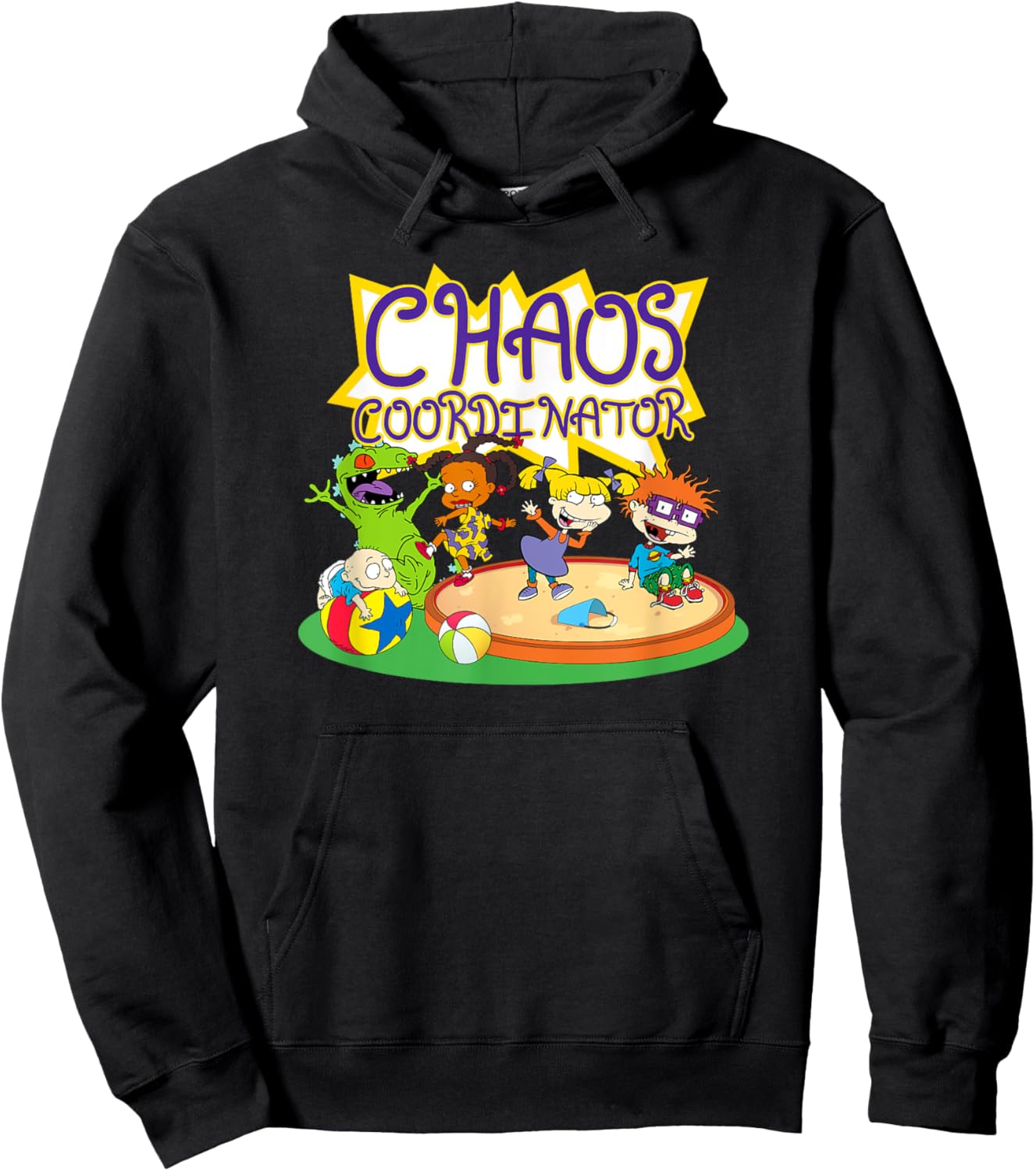 Mademark x Rugrats - Chaos Coordinator Hoodie - Hoodie | Black