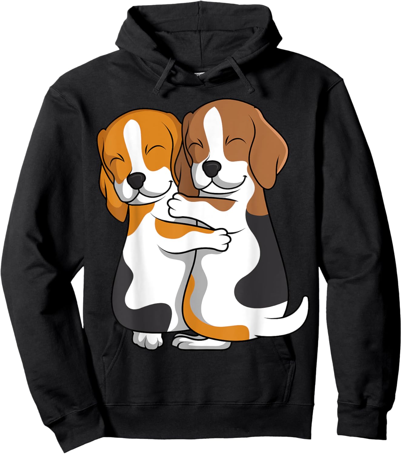 Beagle Lover Dog Mom Women Kids Girls Hoodie - Hoodie | Black