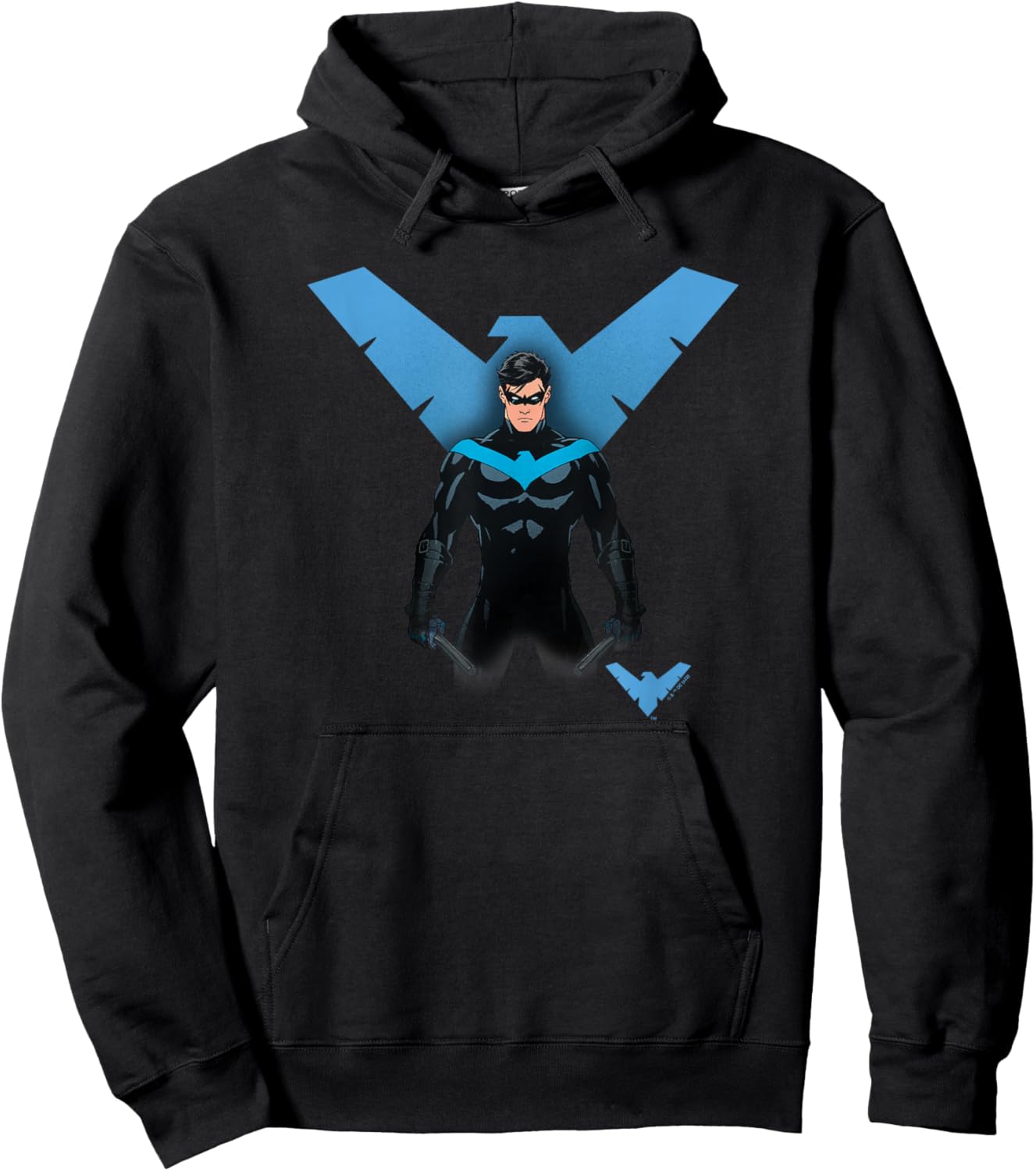 DC Comics Batman Nightwing Hero Pose Hoodie - Hoodie | Black