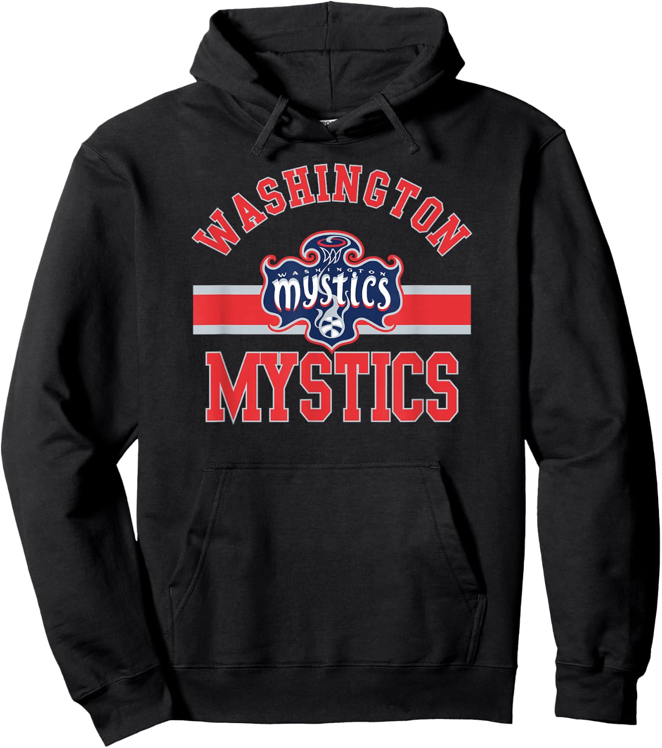 WNBA Washington Mystics Downtown Hoodie - Hoodie | Black