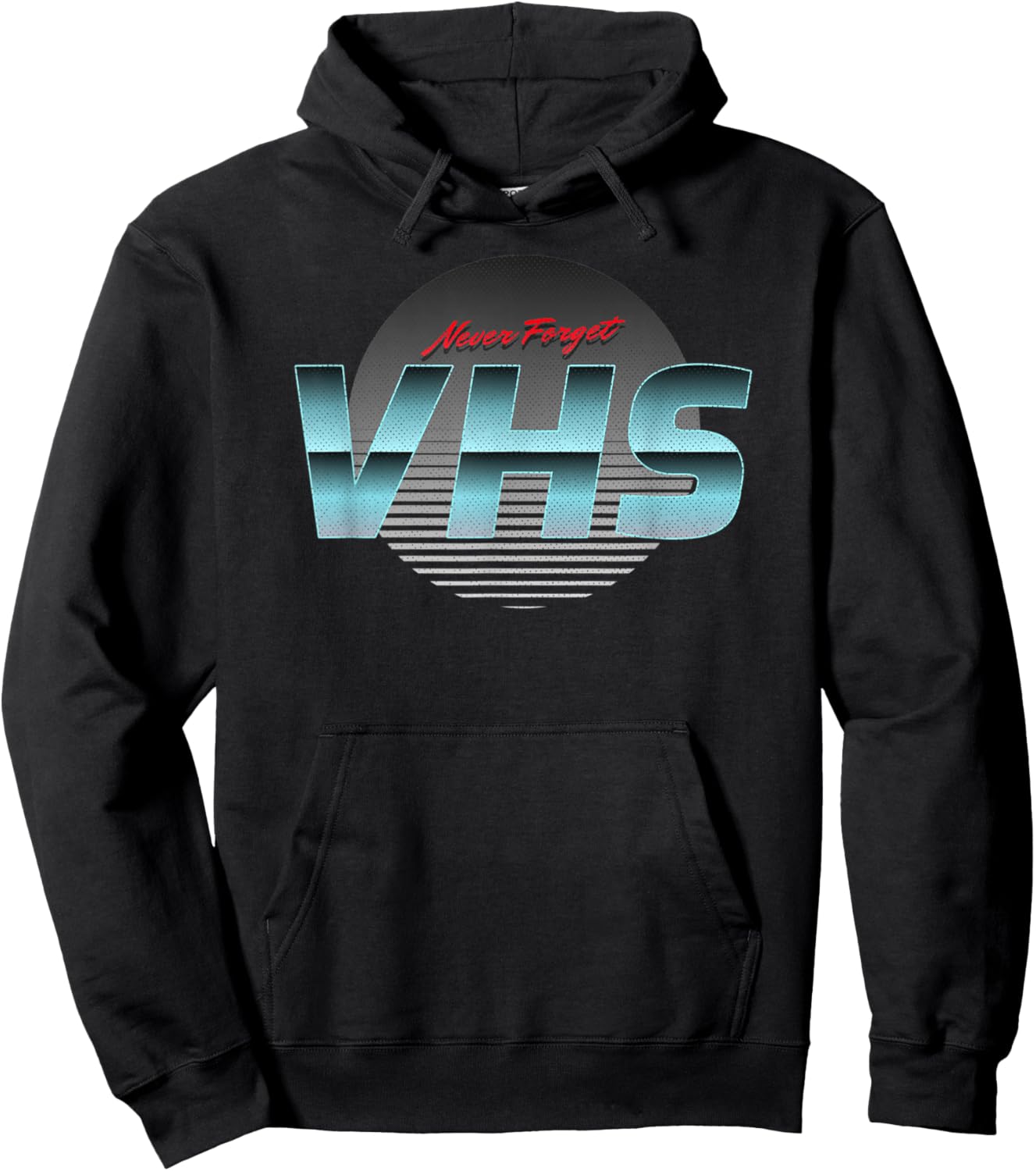Retro VHS Gift Hoodie - Hoodie | Black