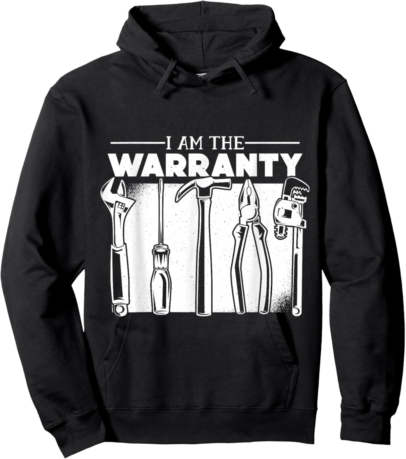 I Am The Warranty Hoodie - Hoodie | Black