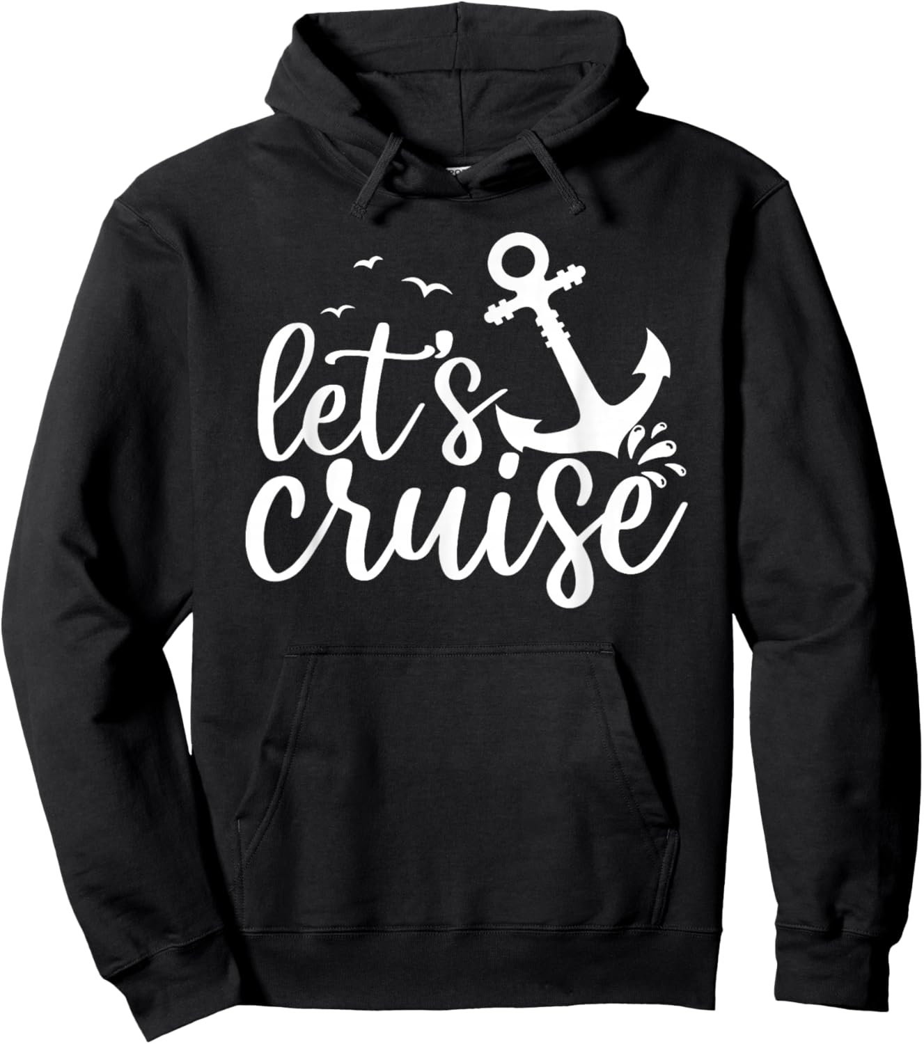 Let's Cruise Men Women Kids Vacation Summer Family Matching Hoodie - Hoodie | Black