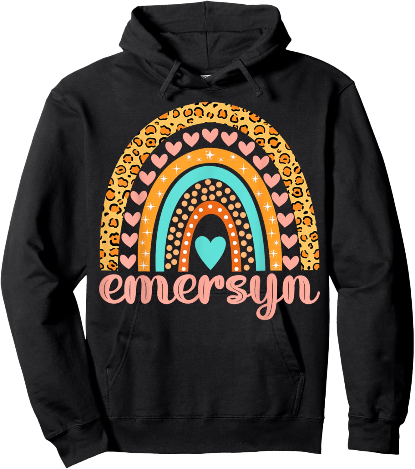 Emersyn Emersyn Name Birthday Shirt Gift Hoodie - Hoodie | Black