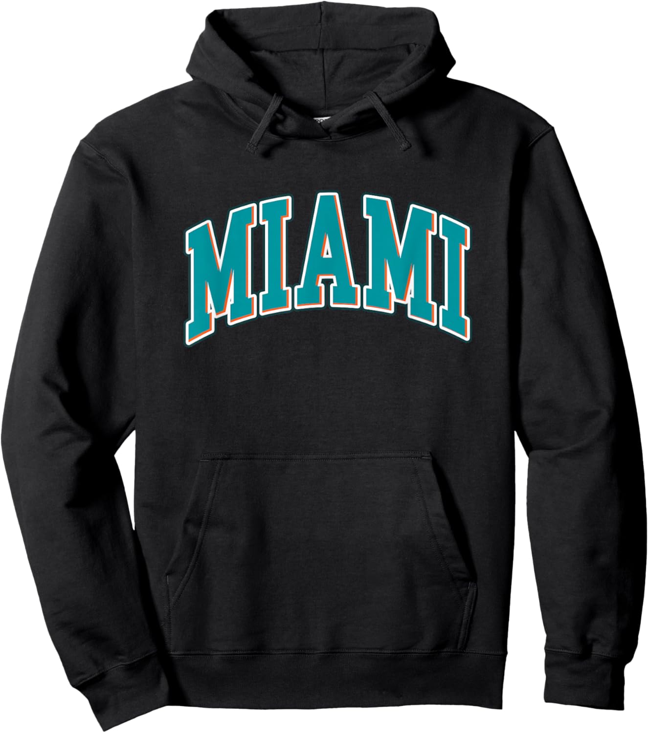 Miami - Hometown Pride - Throwback Design - Classic Hoodie - Hoodie | Black