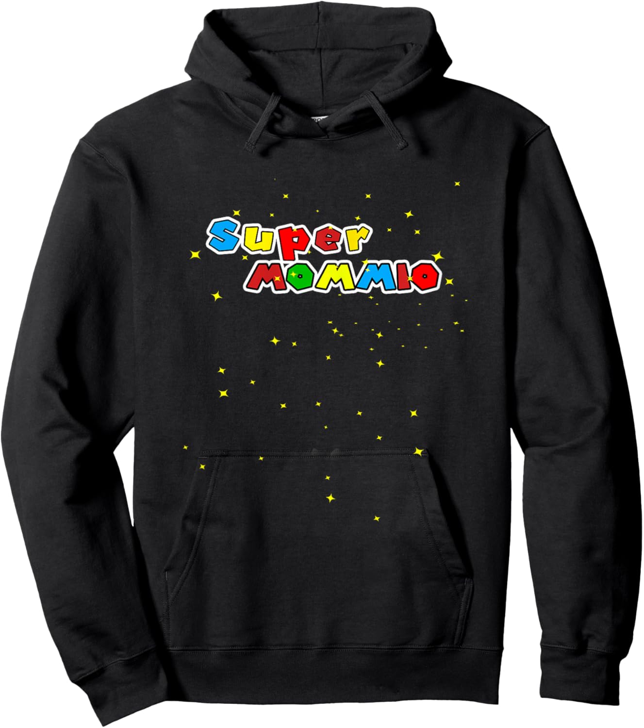 Super Mommio Funny Mom Mothers Day Hoodie - Hoodie | Black