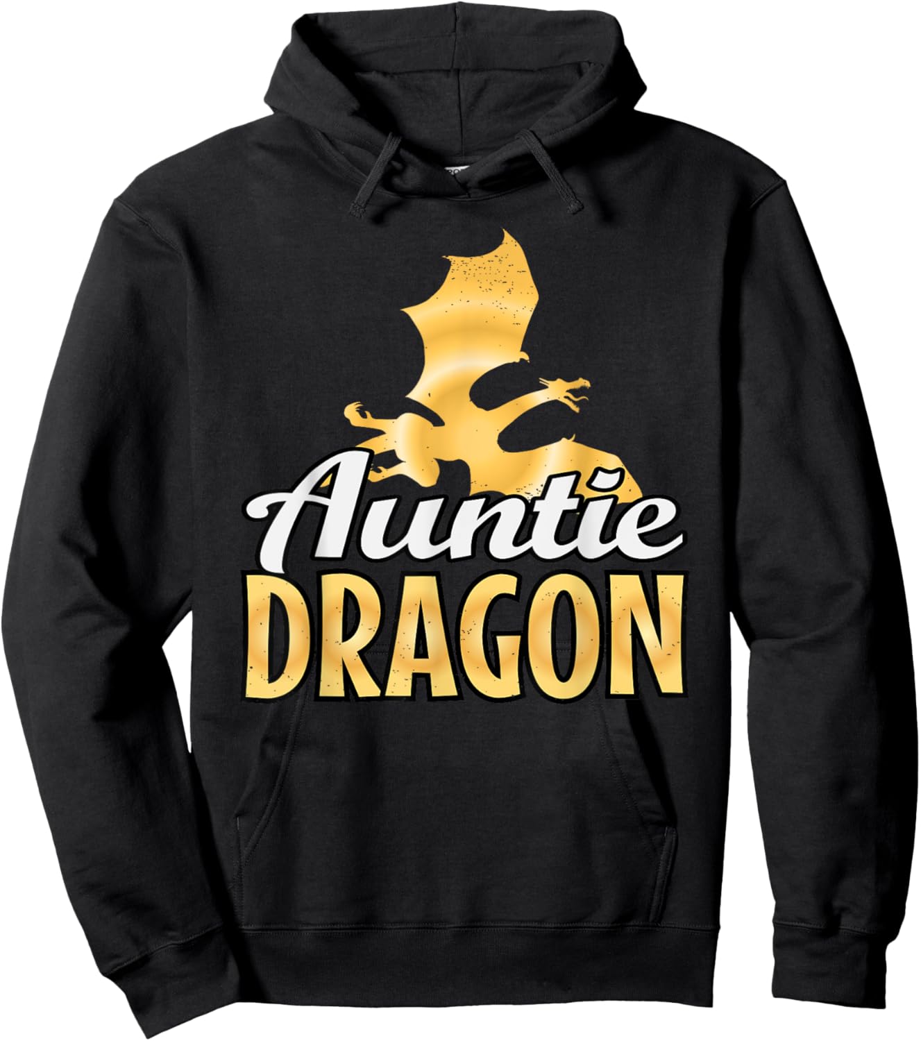 Auntie Dragon Lover Hoodie - Hoodie | Black
