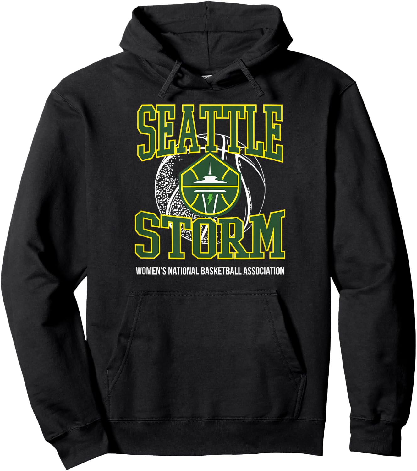 WNBA Seattle Storm Home Court Hoodie - Hoodie | Black