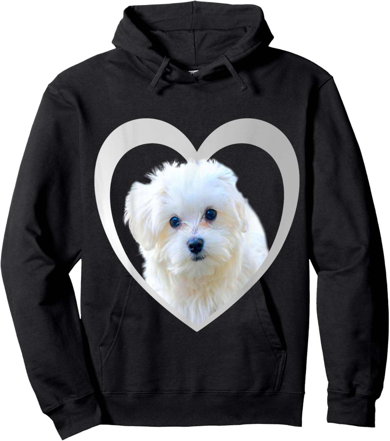 Maltese - Maltese Dog - Maltese Men Women Girls Kids Hoodie - Hoodie | Black