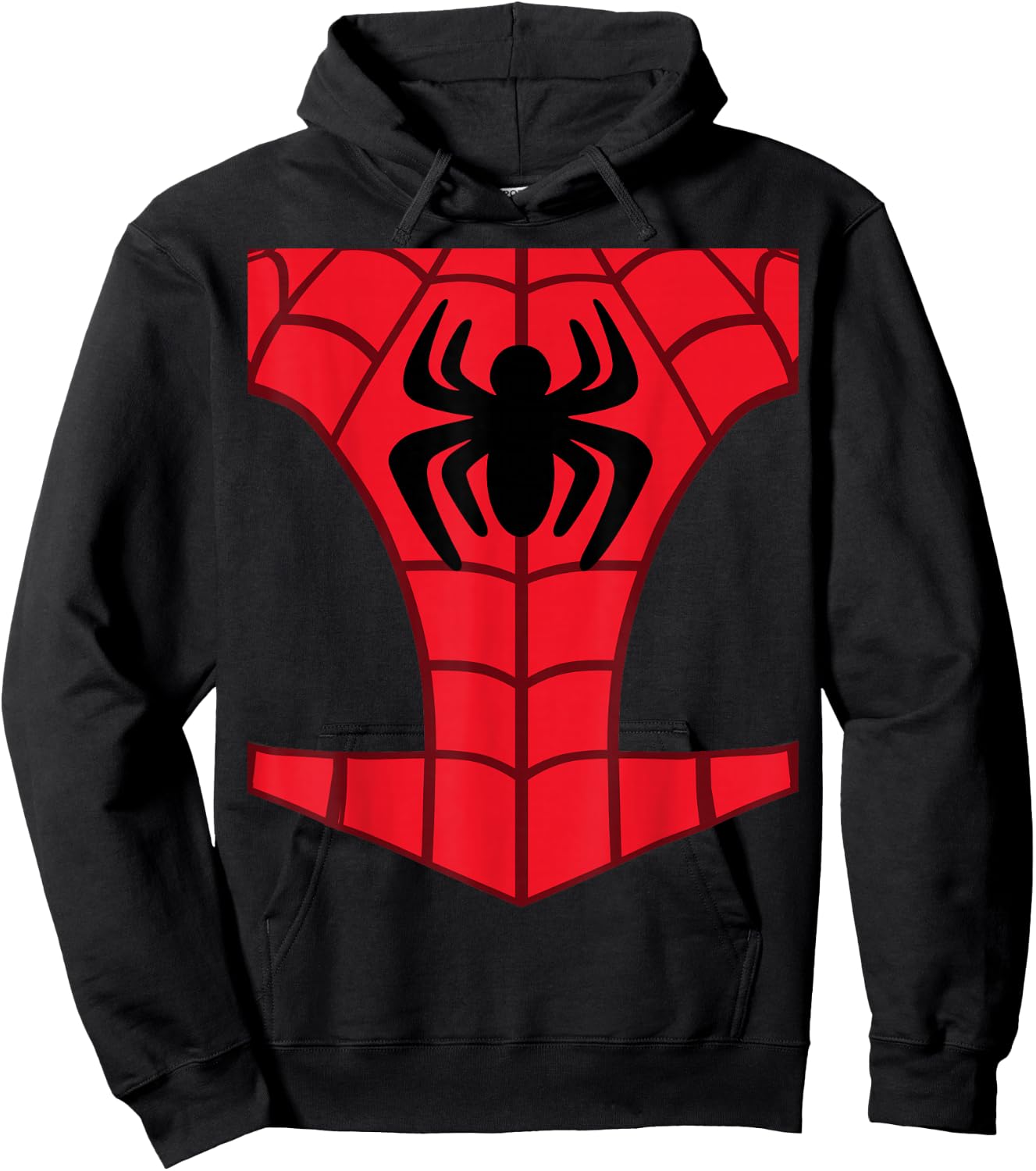 Marvel Spidey and His Amazing Friends Spider-Man Costume Hoodie - Hoodie | Black