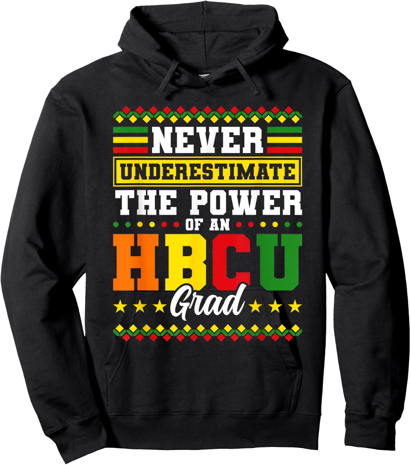 HBCU Grad Historically Black College Graduation Hoodie - Hoodie | Black
