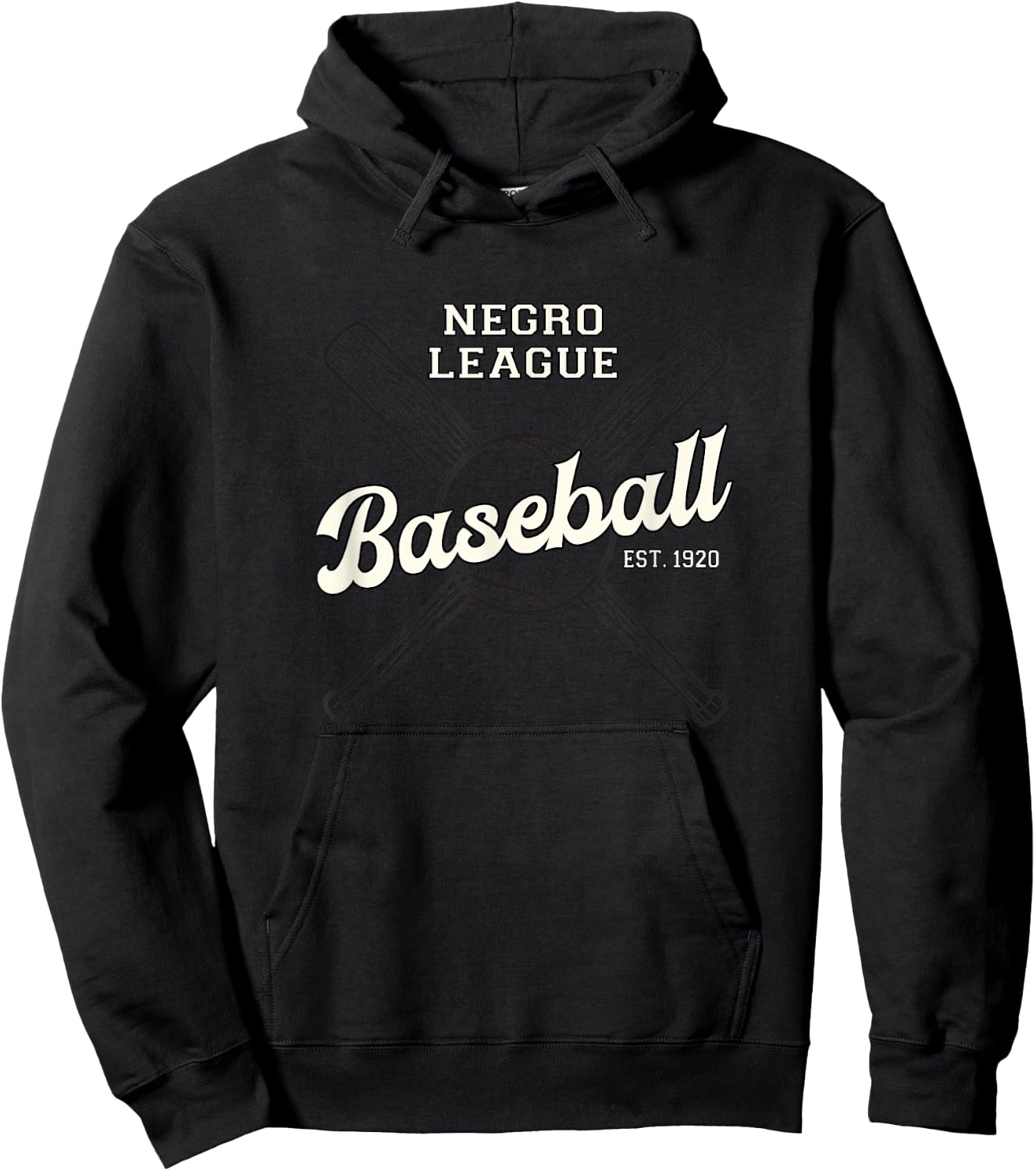 Vintage Negro League Baseball Black History Month Hoodie - Hoodie | Black