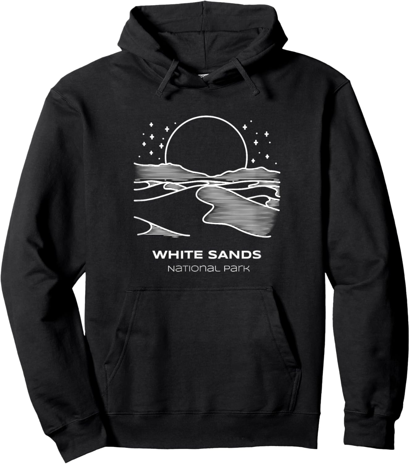 Best White Sands National Park Hike Hoodie - Hoodie | Black