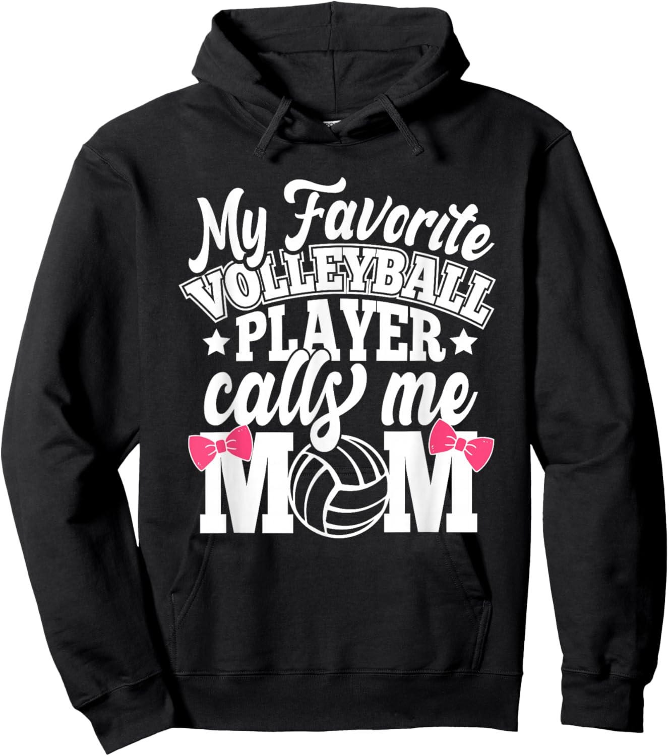 Volleyball Player Calls Me Mom Women Hoodie - Hoodie | Black