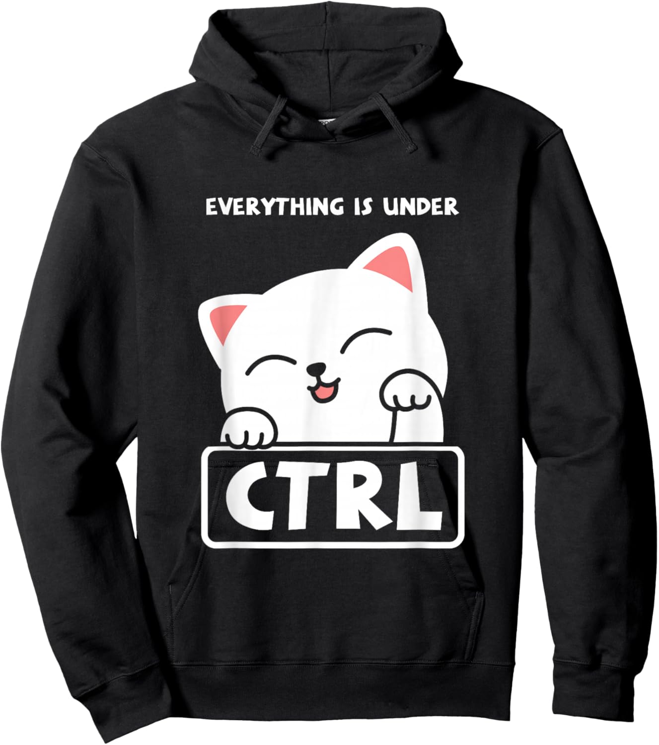 Funny Cat Programmer Developer Coder Computer Science Nerd Men Women Hoodie - Hoodie | Black