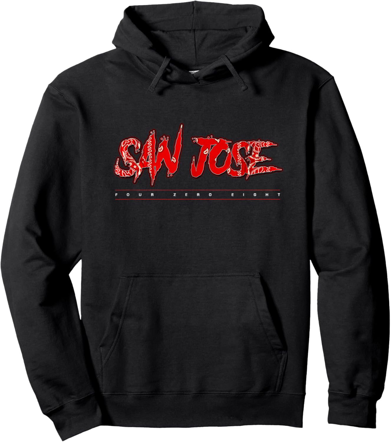 San Jose Shirt, San Jose Shark City, 408 SJ, San Jose Shirts Hoodie - Hoodie | Black