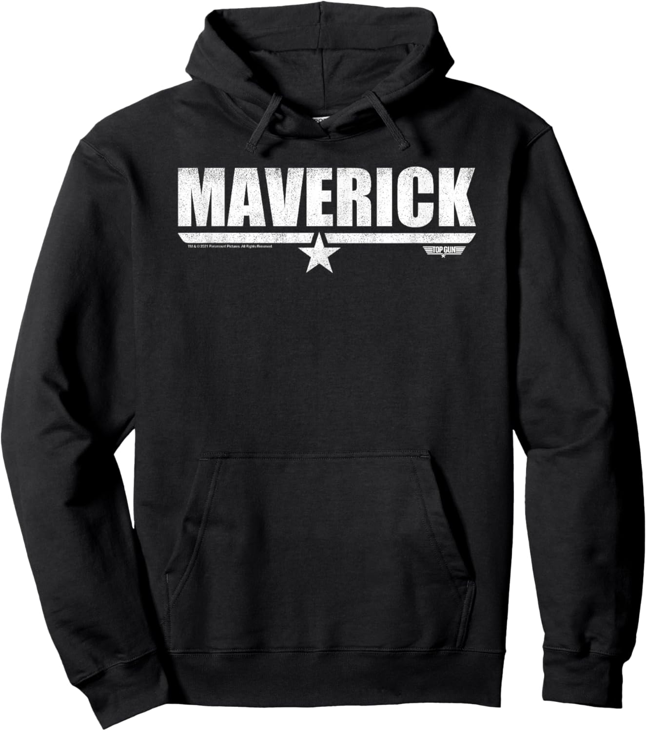 Top Gun Maverick Logo Hoodie - Hoodie | Black