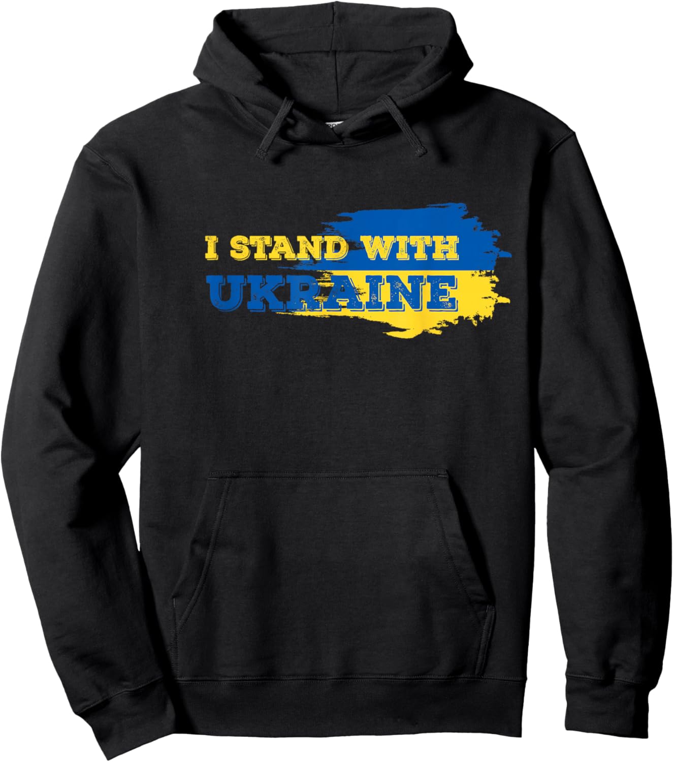 I Stand with Ukraine Patriot Hoodie - Hoodie | Black
