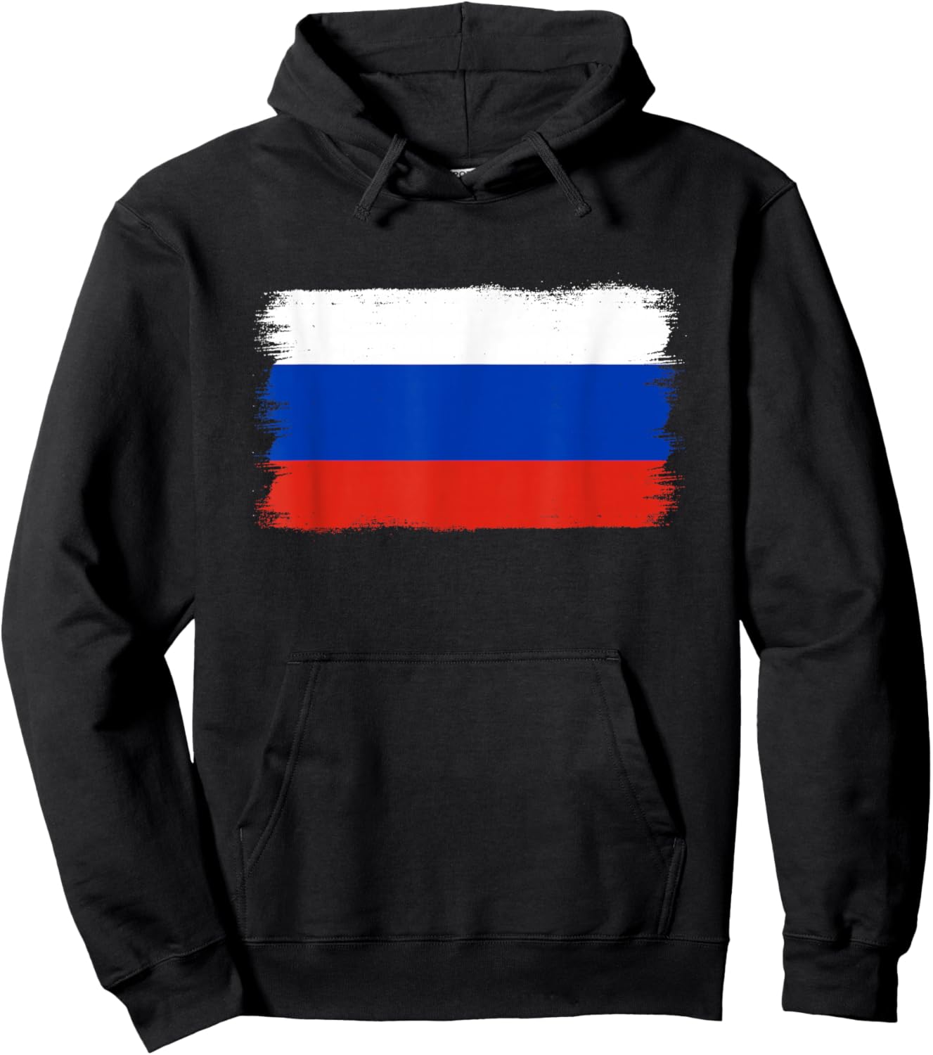 Russian Flag Russia Hoodie - Hoodie | Black