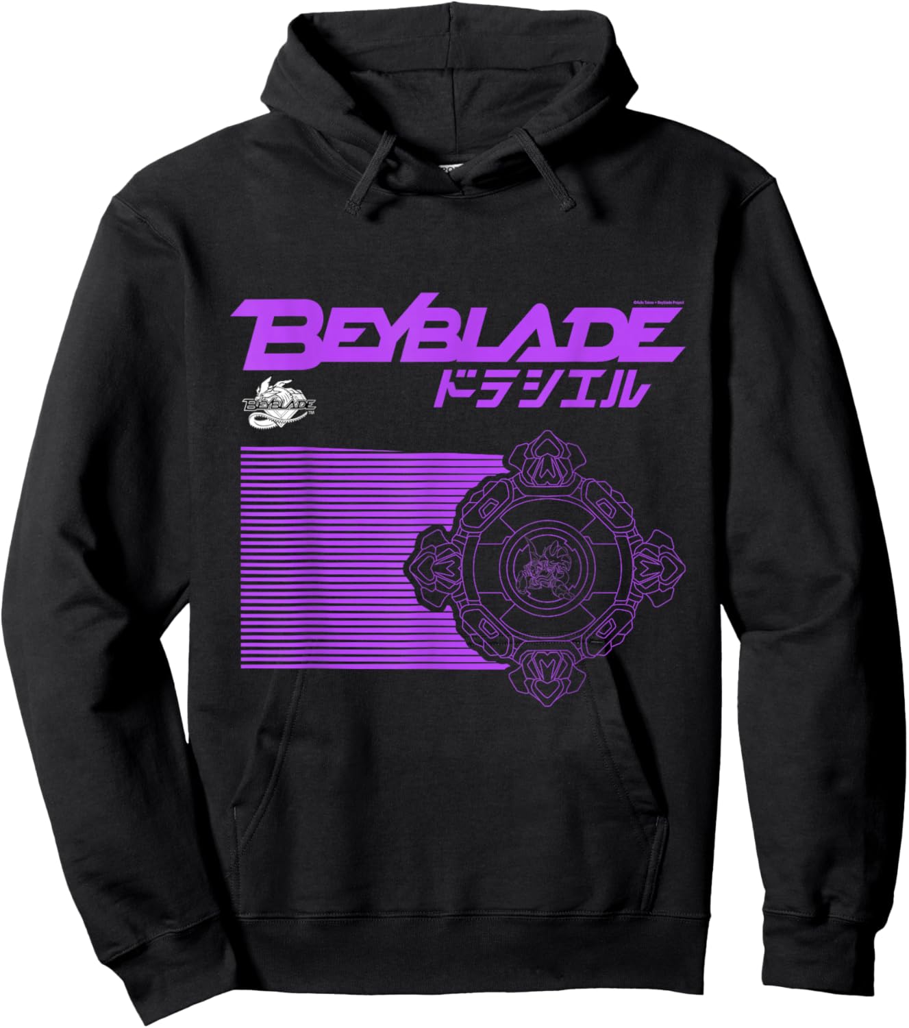 Beyblade Draciel Hoodie - Hoodie | Black