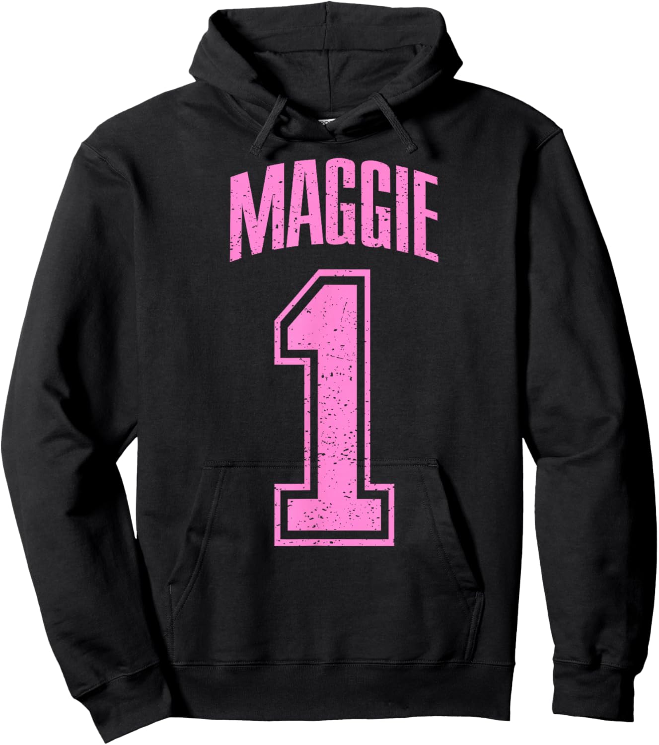 Maggie Supporter Number 1 Biggest Fan Hoodie - Hoodie | Black