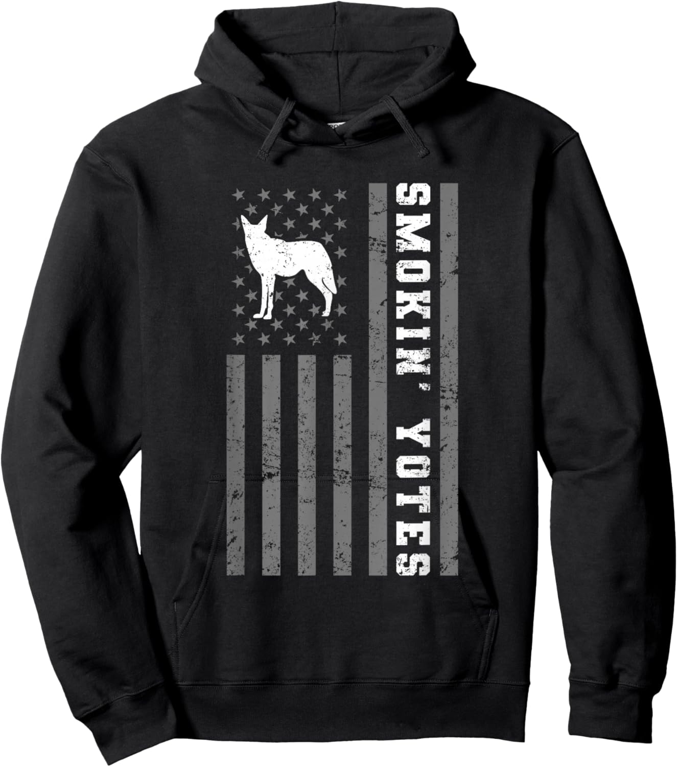 Coyote Hunting - Smokin Yotes Hoodie - Hoodie | Black