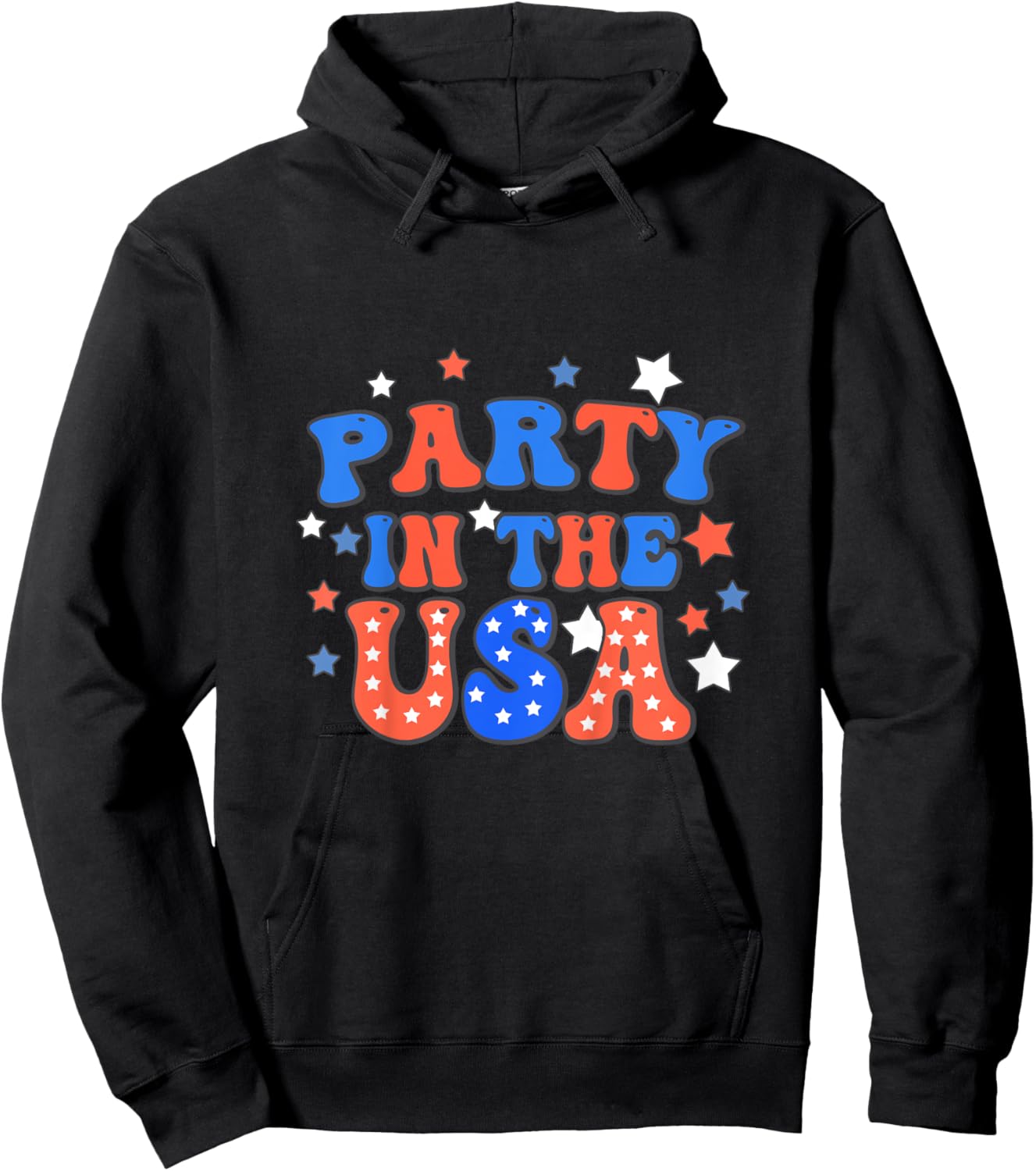 Party In The USA 4th Of July Independence Day Baby Toddler Hoodie - Hoodie | Black