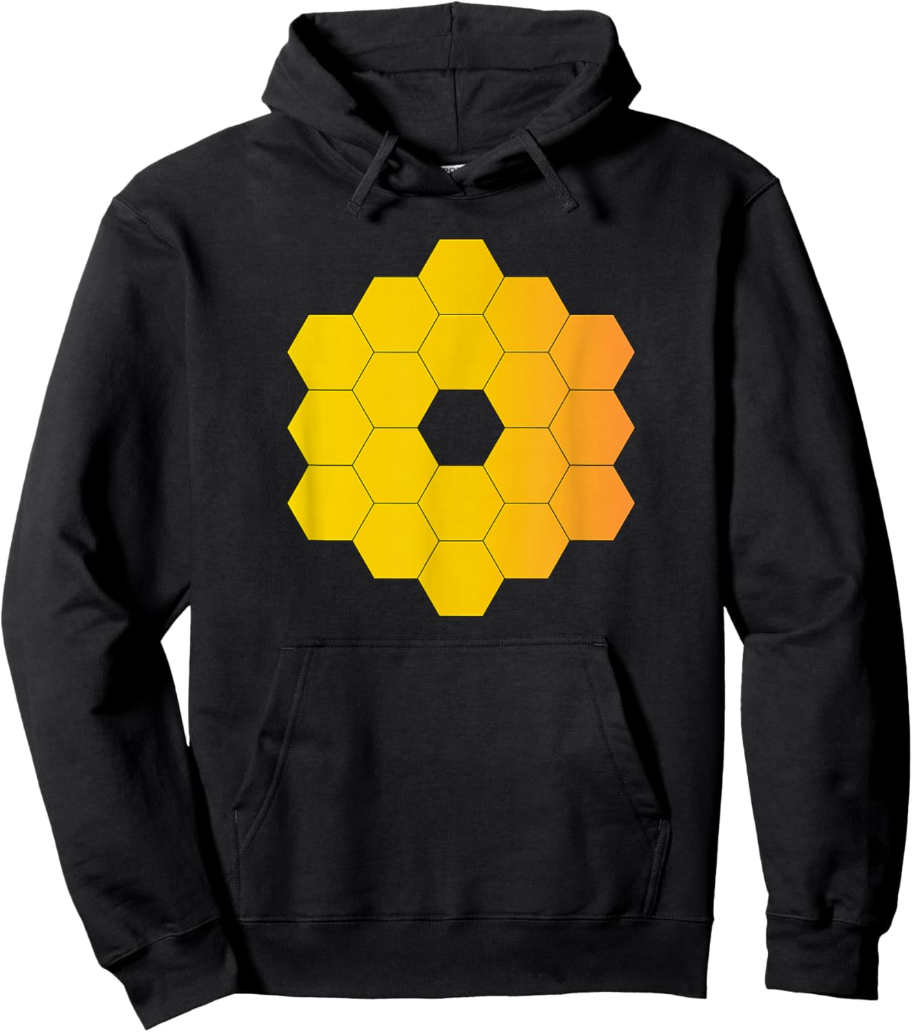 Webb Space Telescope Mirror Design Science Universe JWST Hoodie - Hoodie | Black