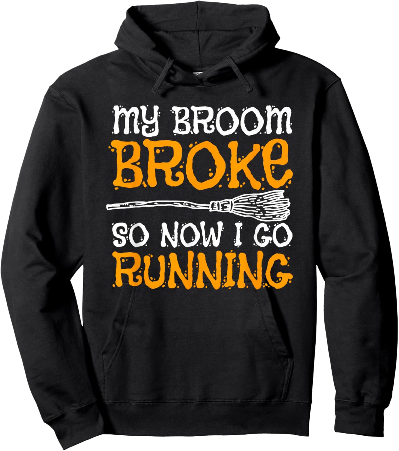 Funny Witch Costume Hoodie - Hoodie | Black