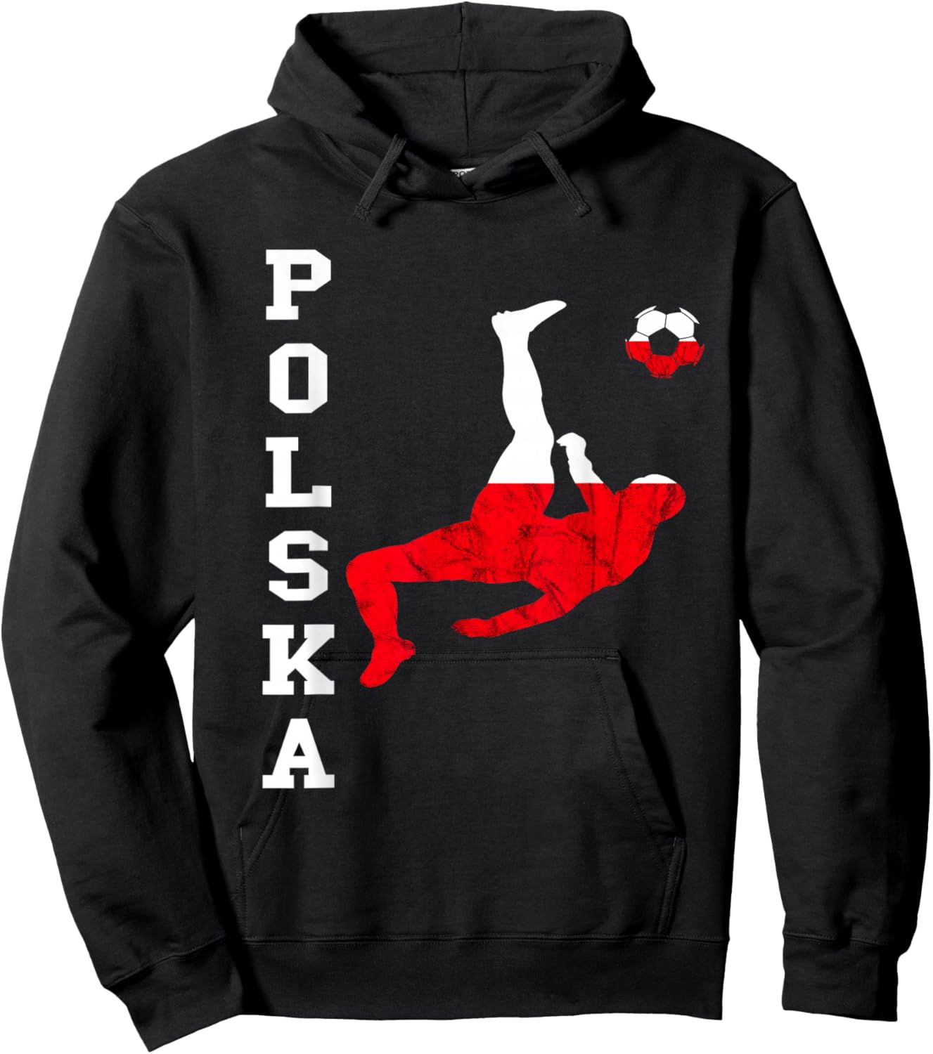 Polska Soccer Team Polish Pride Polish Roots Poland Flag Hoodie - Hoodie | Black