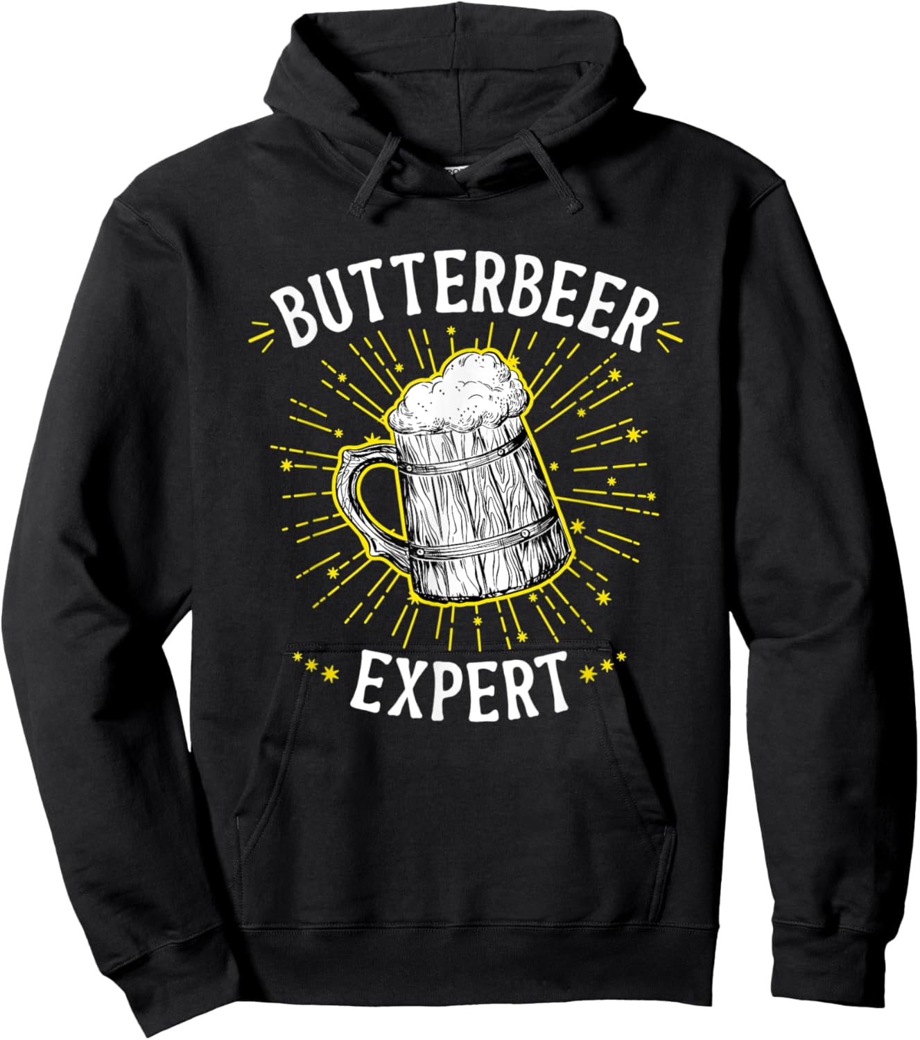 Butterbeer Expert - Butterscotch Beer Hoodie - Hoodie | Black