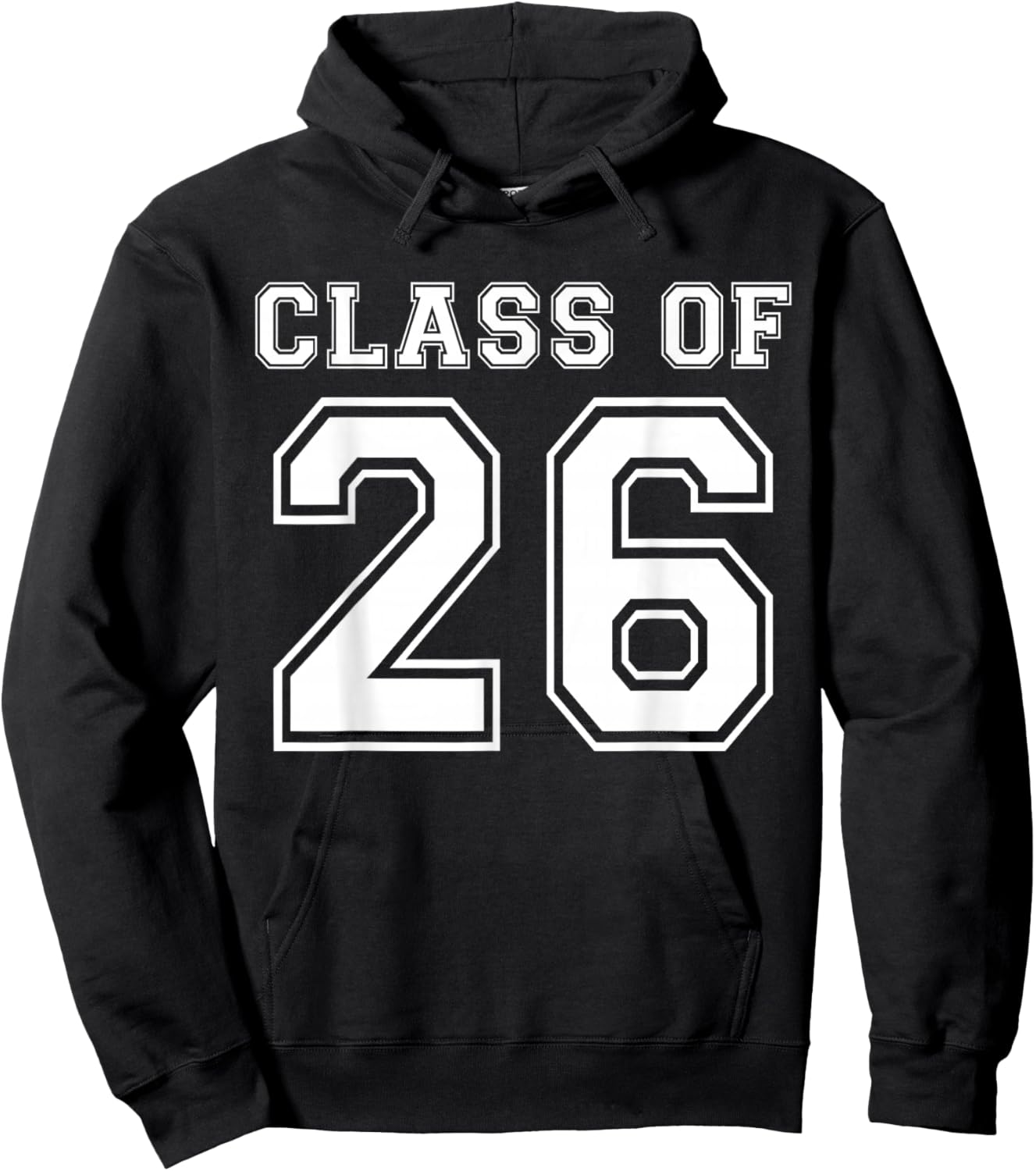 Class of 2026 Freshman High School Senior Graduation Hoodie - Hoodie | Black