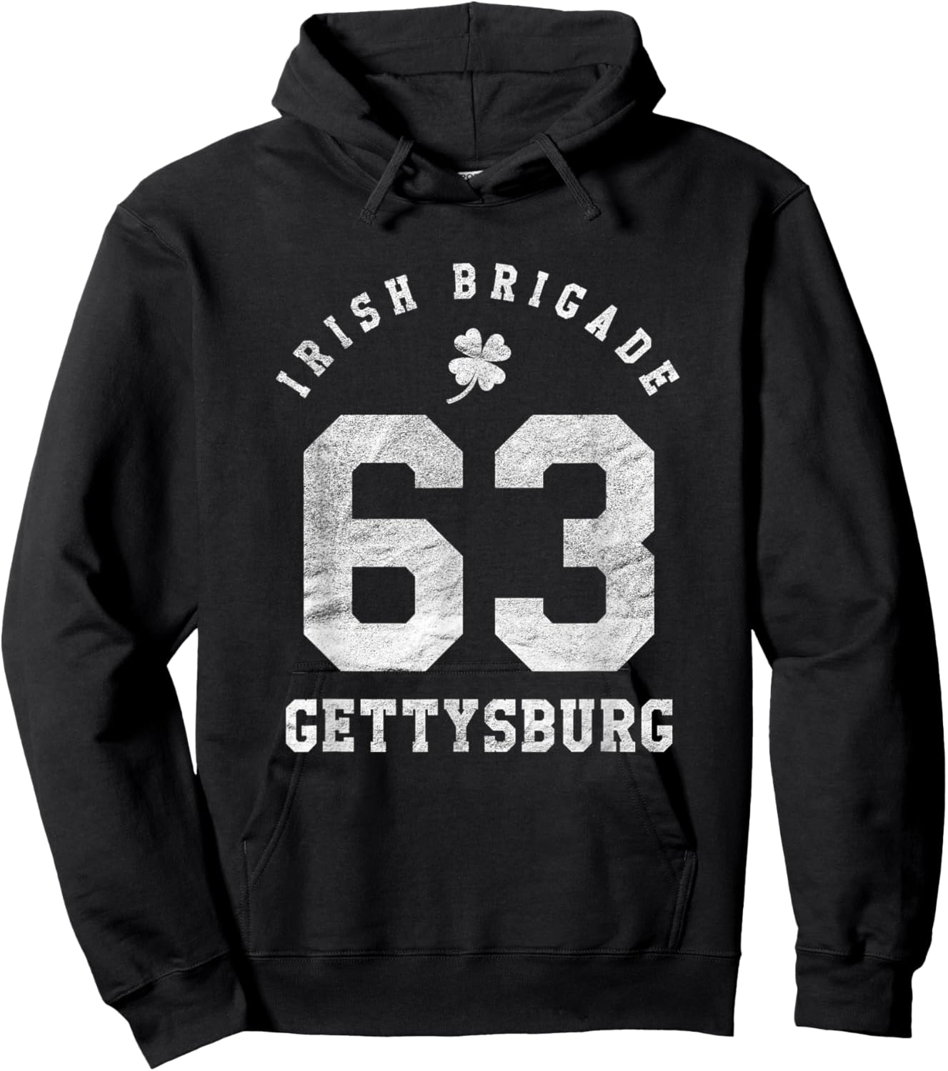 Civil War Irish Brigade Gettysburg Hoodie - Hoodie | Black
