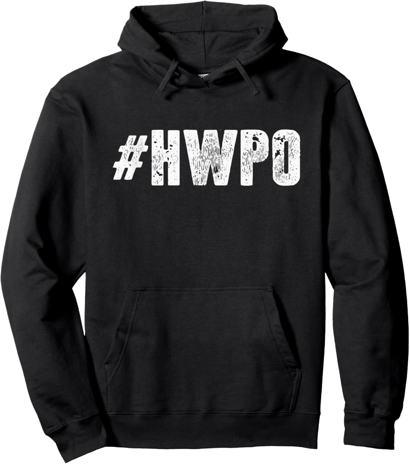 Hard Work Pays Off Motivational HWPO Hoodie - Hoodie | Black