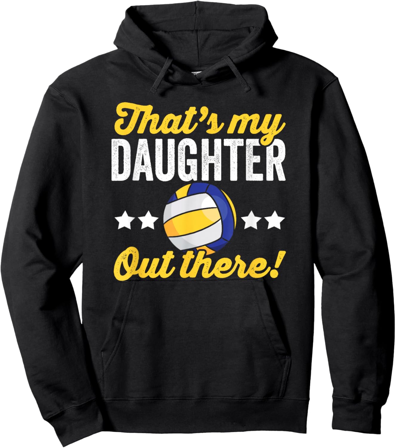 Volleyball Mom Volleyball Player Volleyball Mothers Day Hoodie - Hoodie | Black