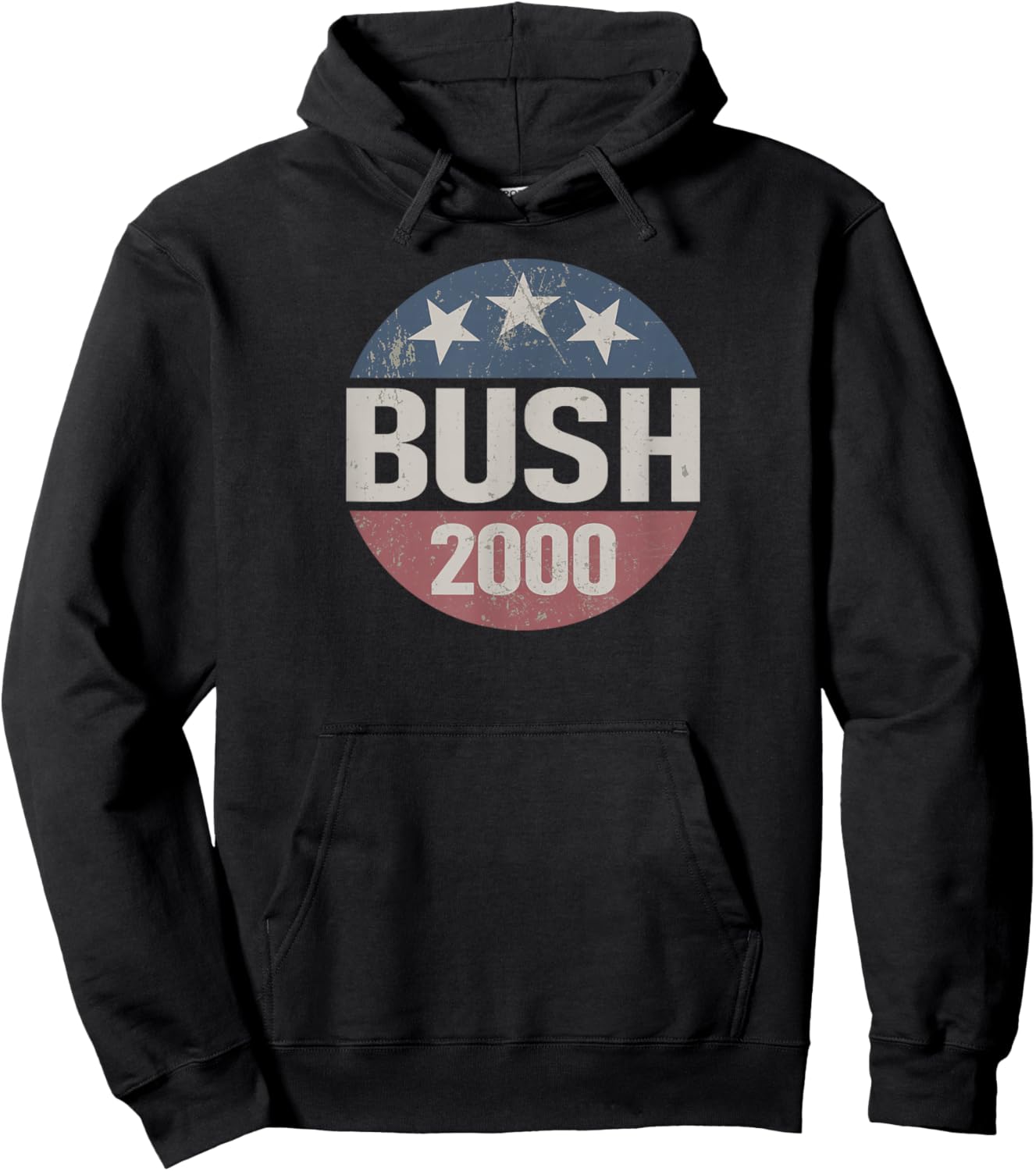 Vintage George W Bush 2000 Hoodie - Hoodie | Black