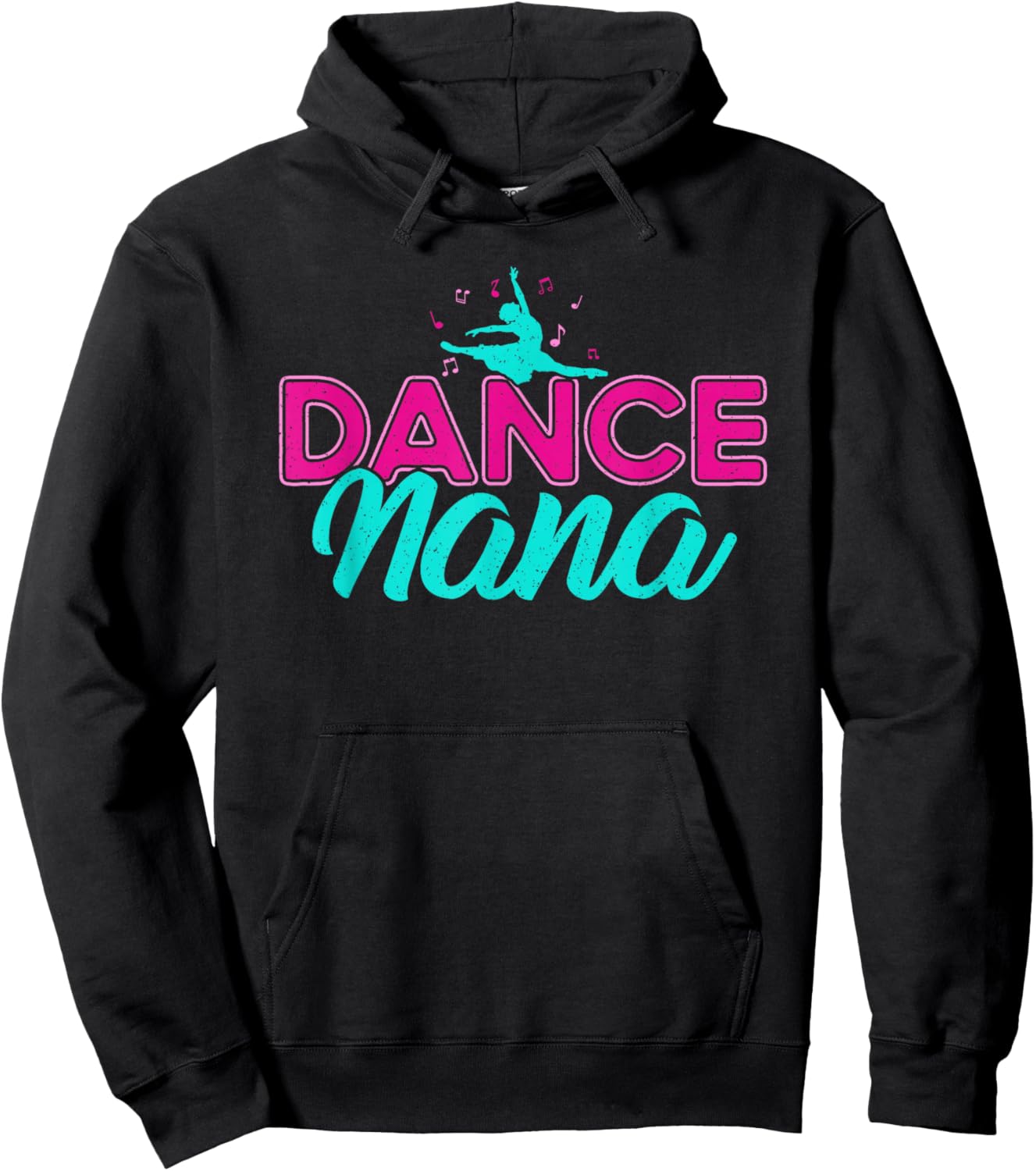 Dance Nana Dancing Lover Grandma Dancers Hoodie - Hoodie | Black