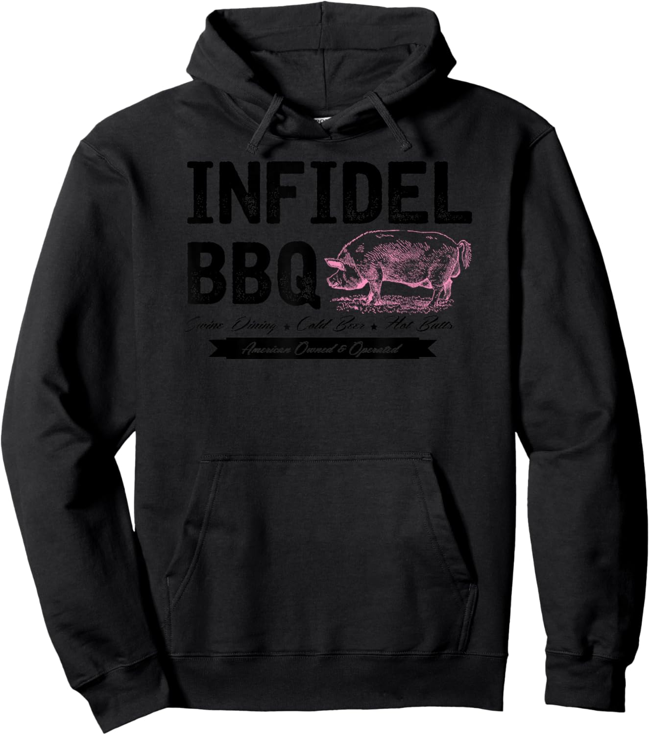 Infidel Bbq Hoodie - Hoodie | Black
