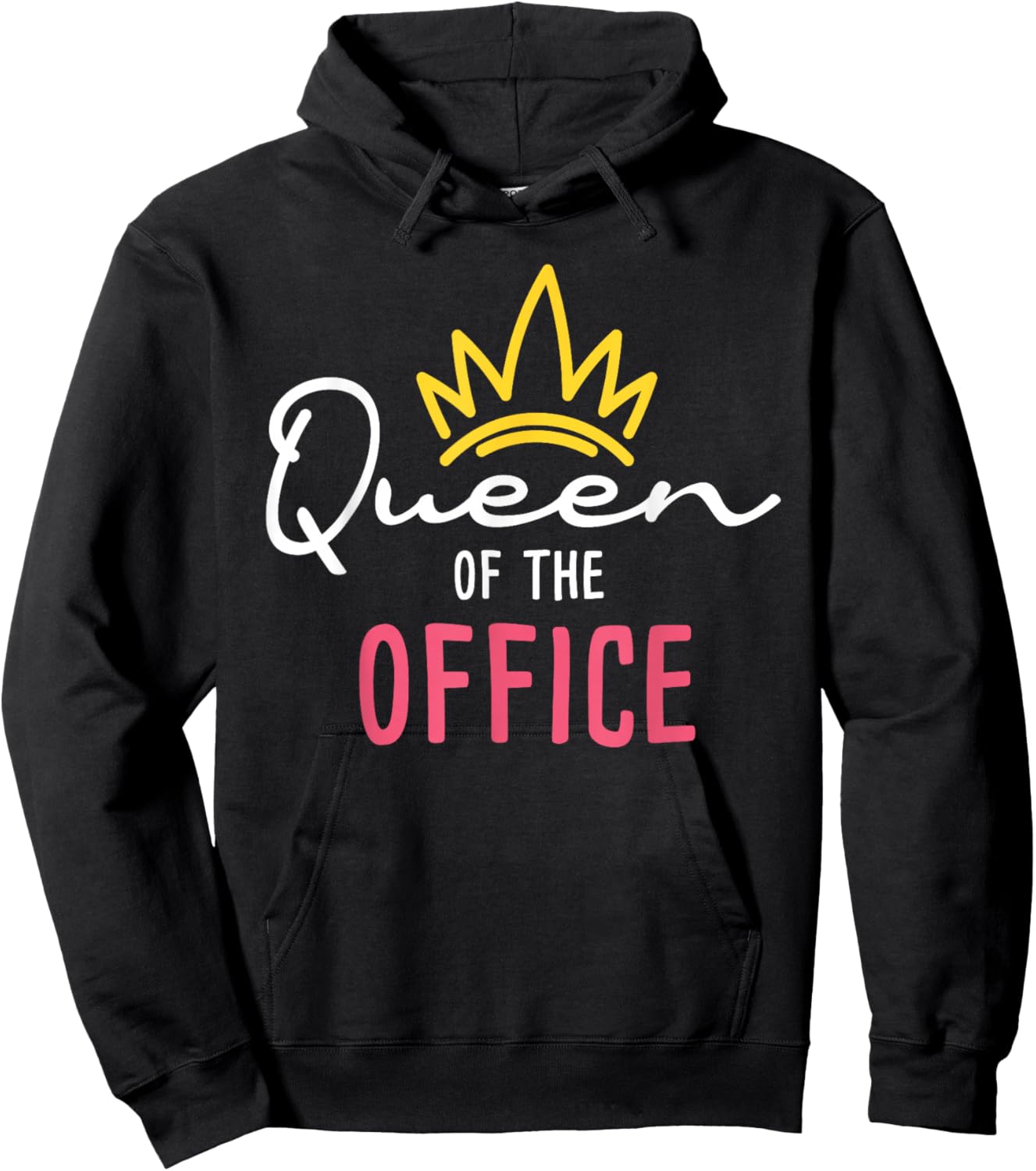 Queen Of The Office - Admin Office Administrative Assistant Hoodie - Hoodie | Black