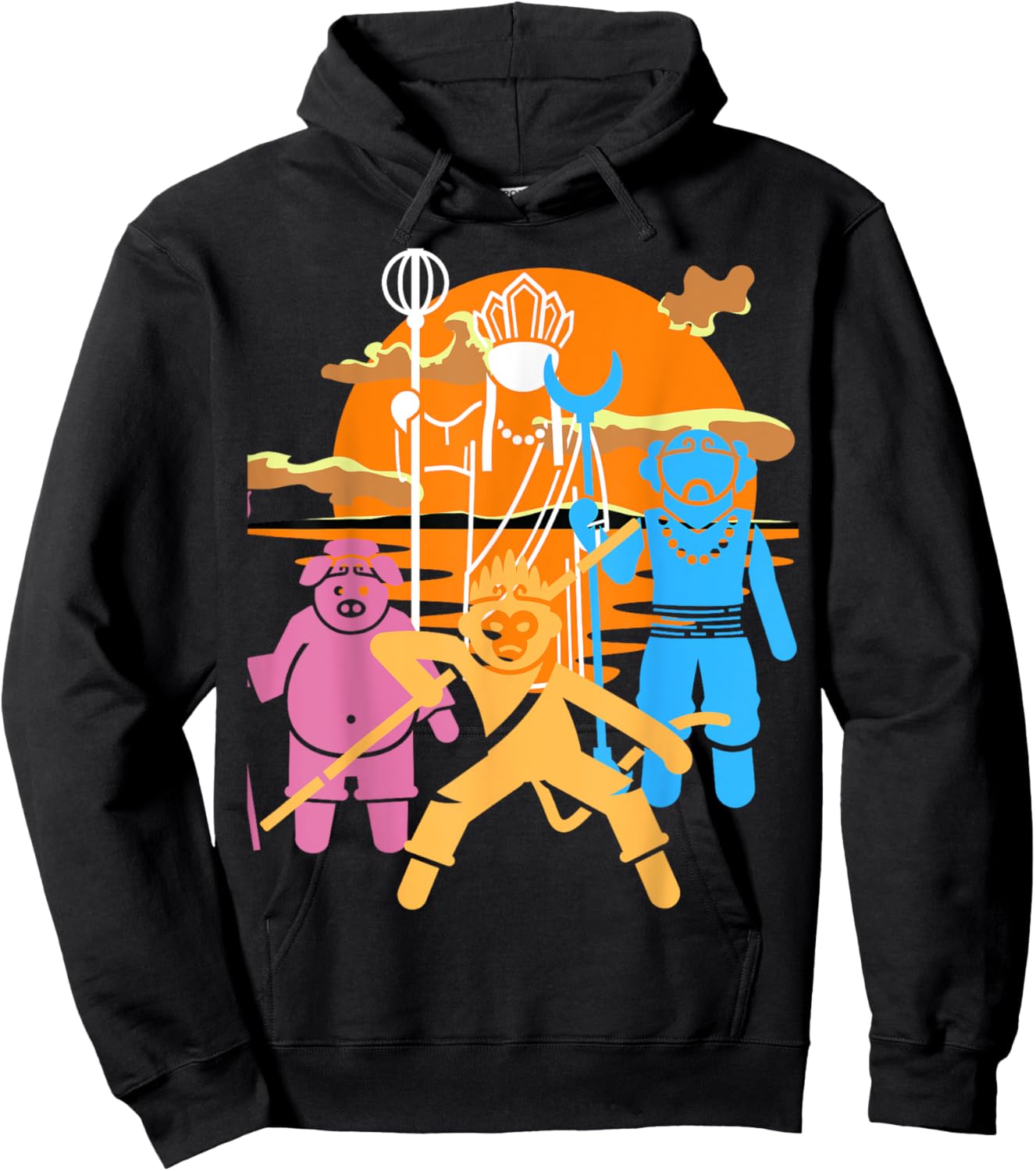 Monkey King Hoodie - Hoodie | Black