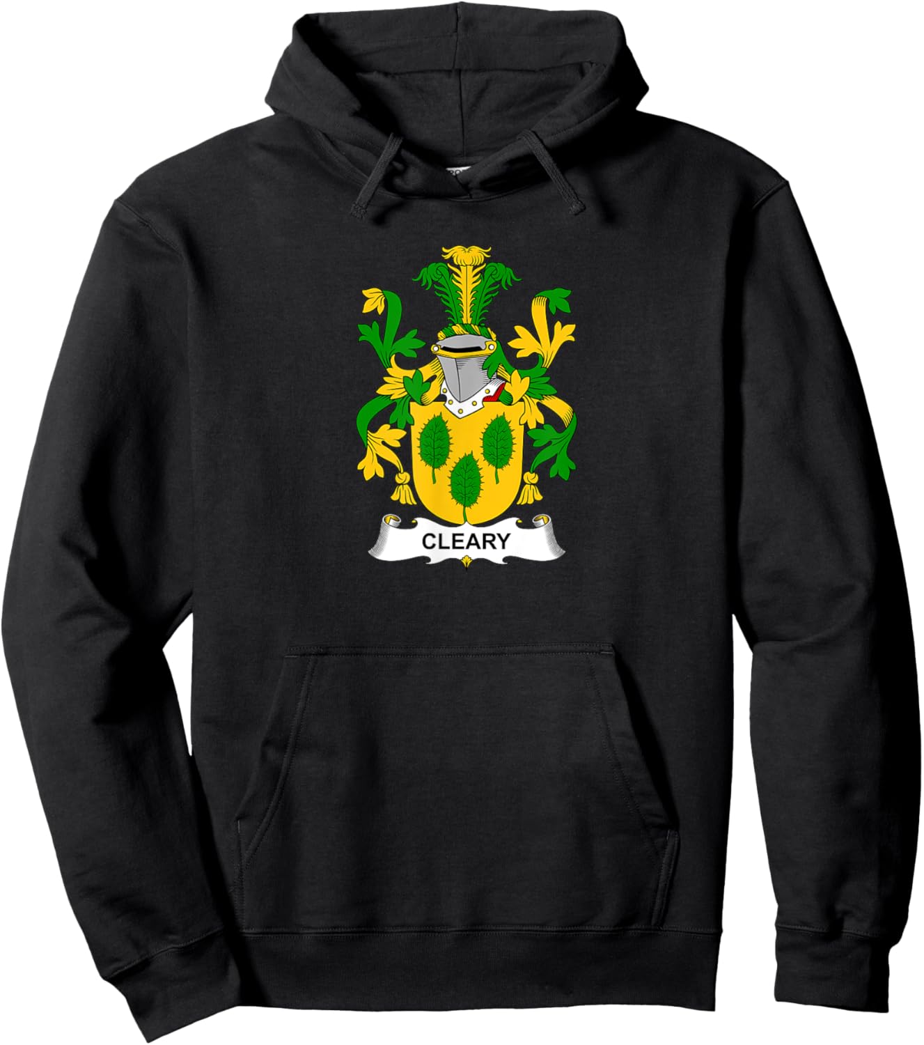 Cleary Coat of Arms - Family Crest Hoodie - Hoodie | Black