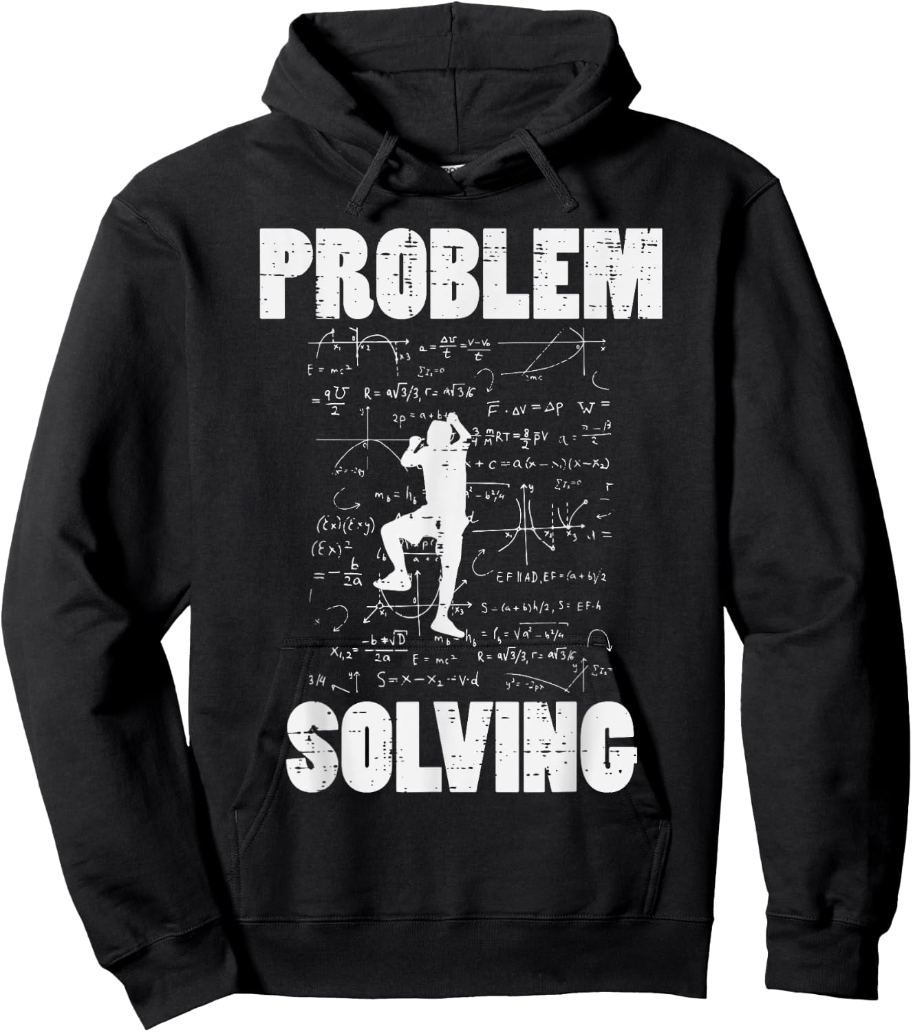 Climbing Problem Solving Math Funny Bouldering Men Women Kid Hoodie - Hoodie | Black