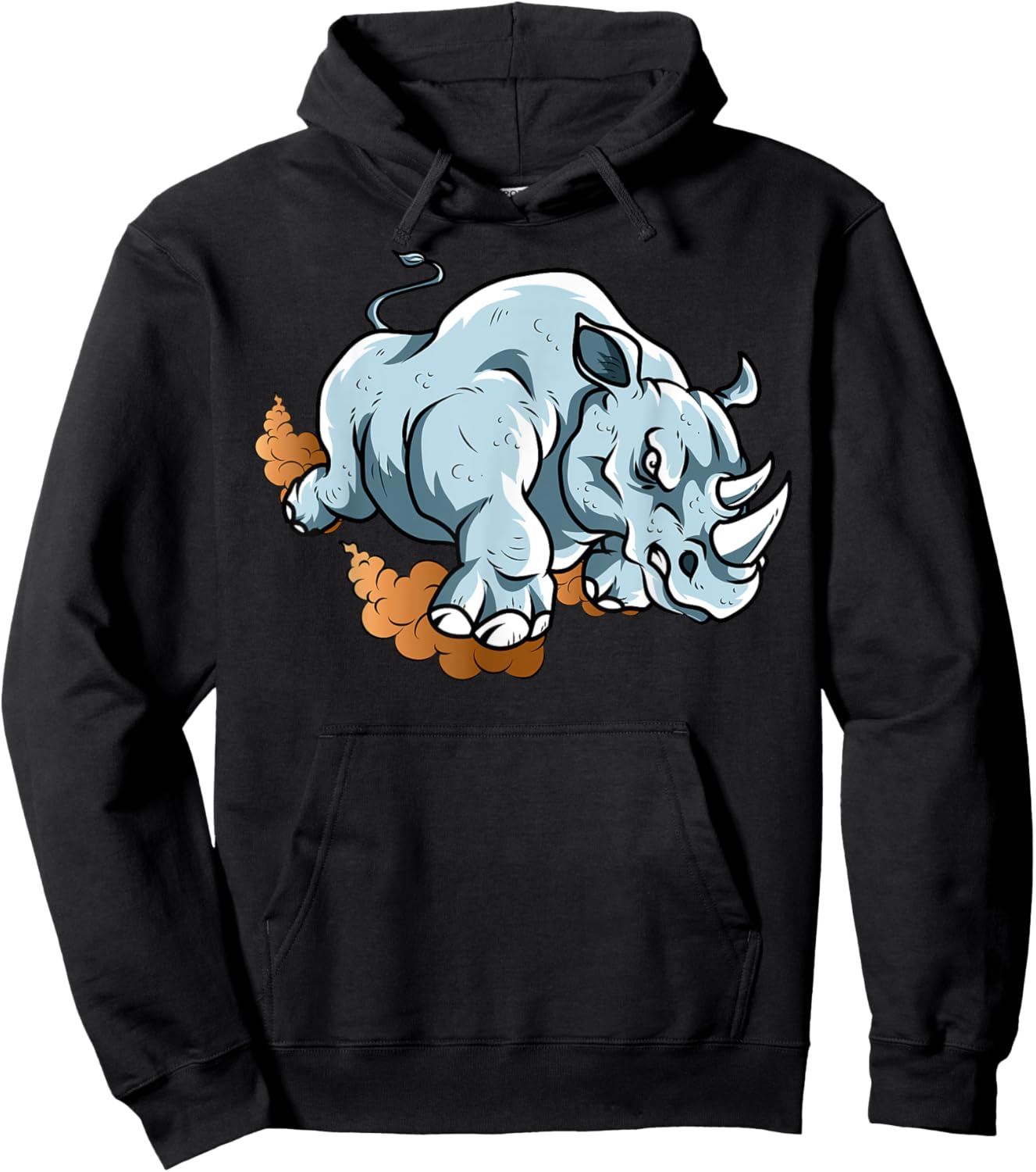 Rhino Lover Rhinoceros African Animal Safari Horn Wildlife Hoodie - Hoodie | Black