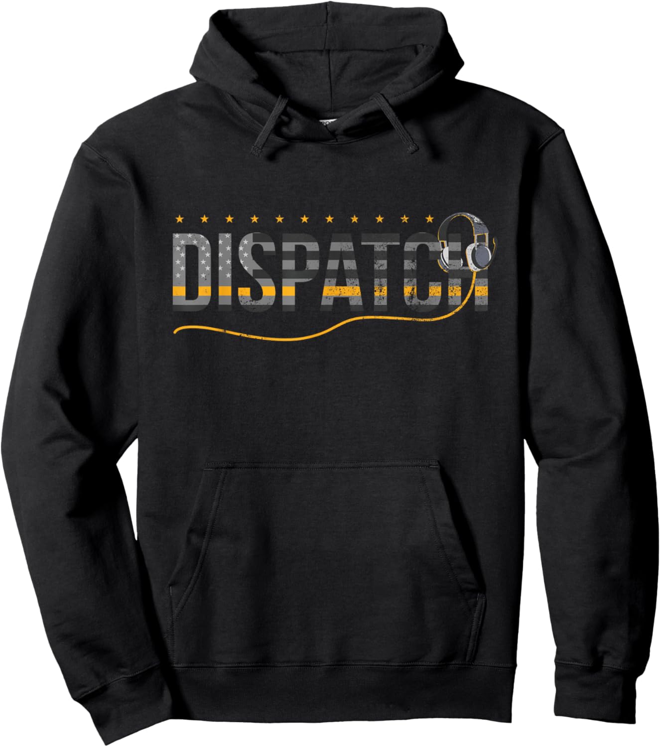 Fire I EMS I Police or Thin Yellow Line for 911 Dispatcher Small Hoodie - Hoodie | Black